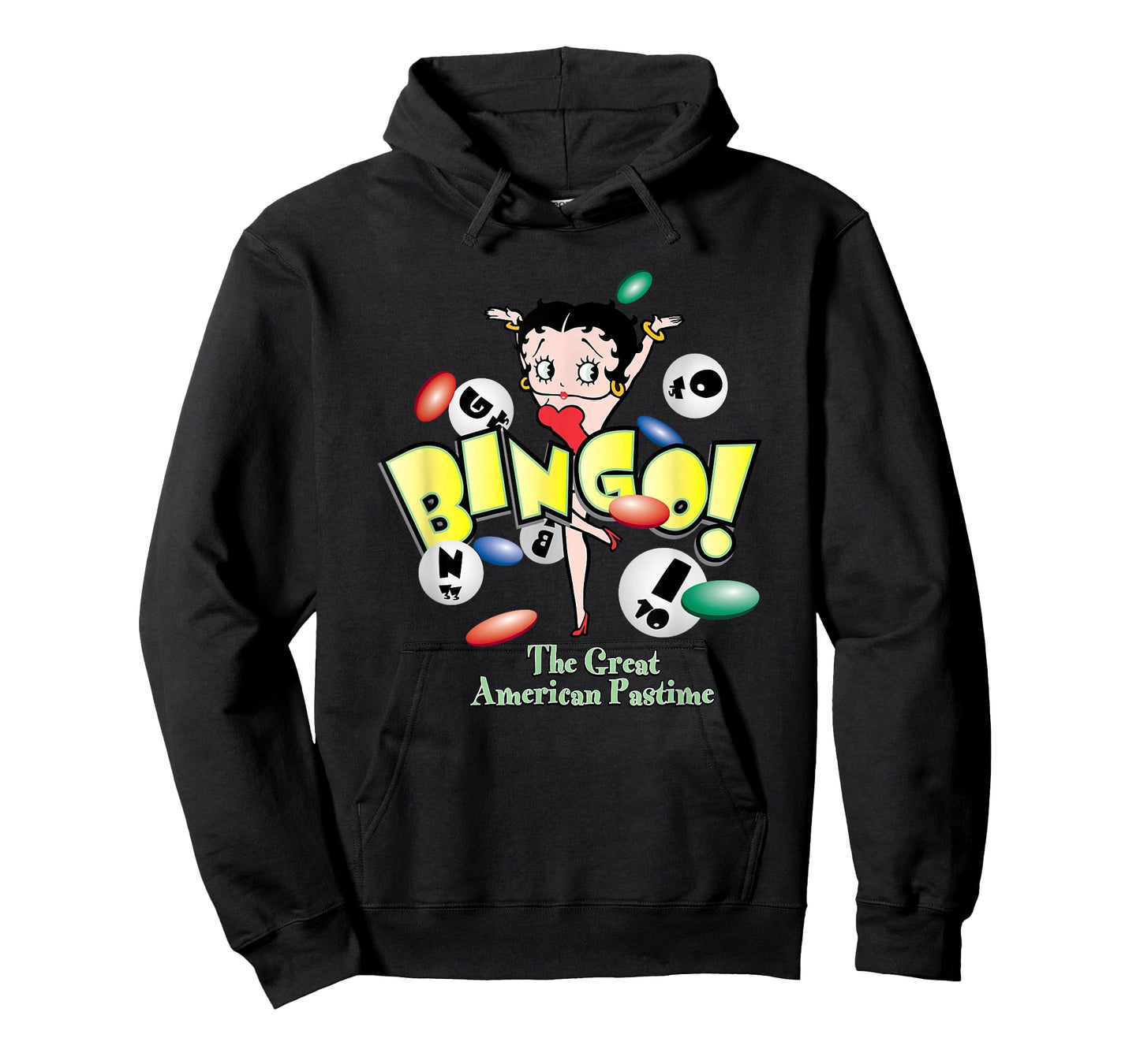 Betty Boop Bingo The Great American Pastime T-Shirt