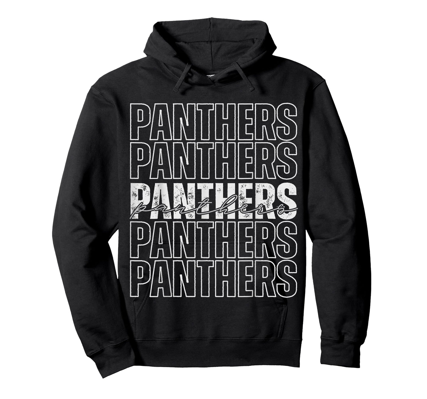Panthers Mascot Back to School Spirit Sports Team Men Women T-Shirt