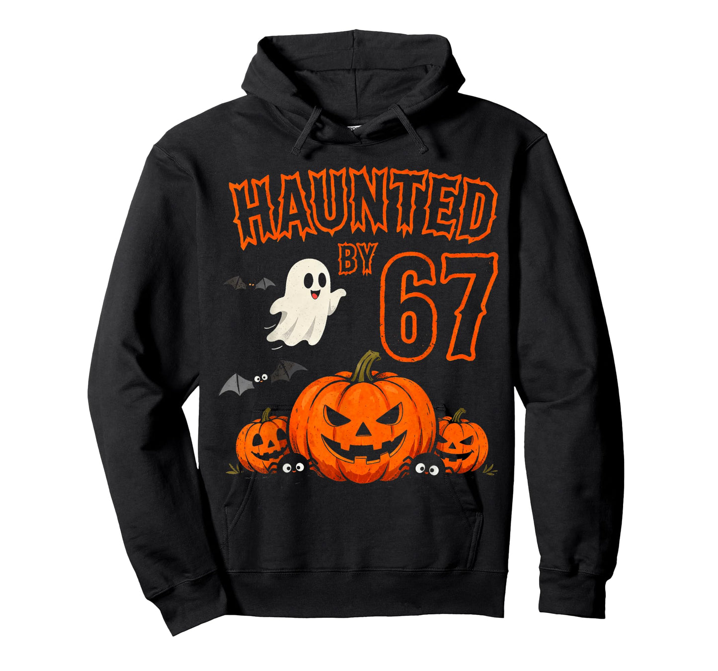 Halloween Haunted by 67 Halloween Six Seven Meme Pumpkin T-Shirt