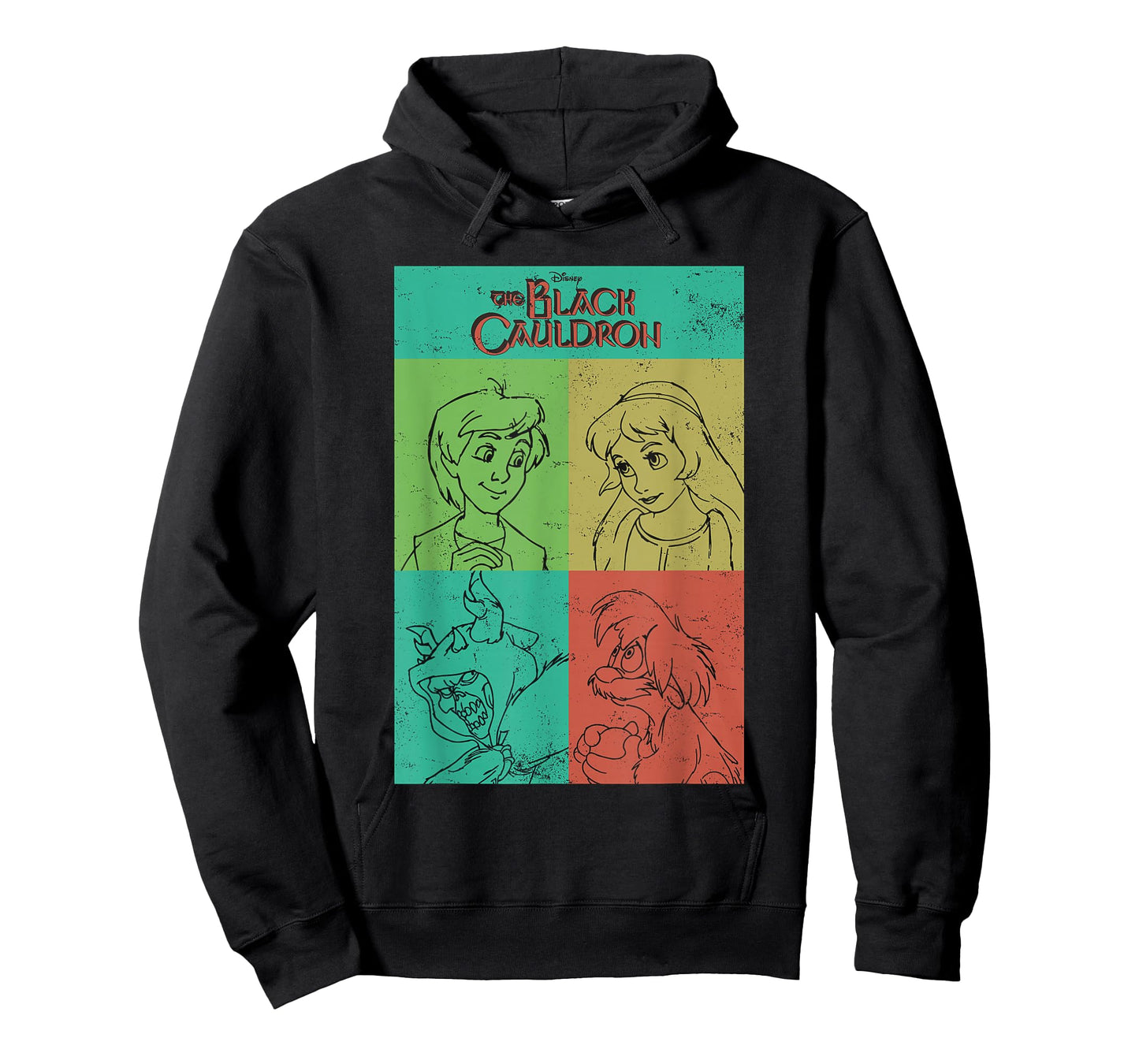 Disney The Black Cauldron Character Grid T-Shirt