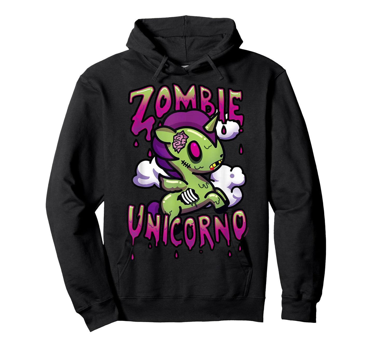 Tokidoki Halloween Zombie Unicorno Milo Portrait T-Shirt