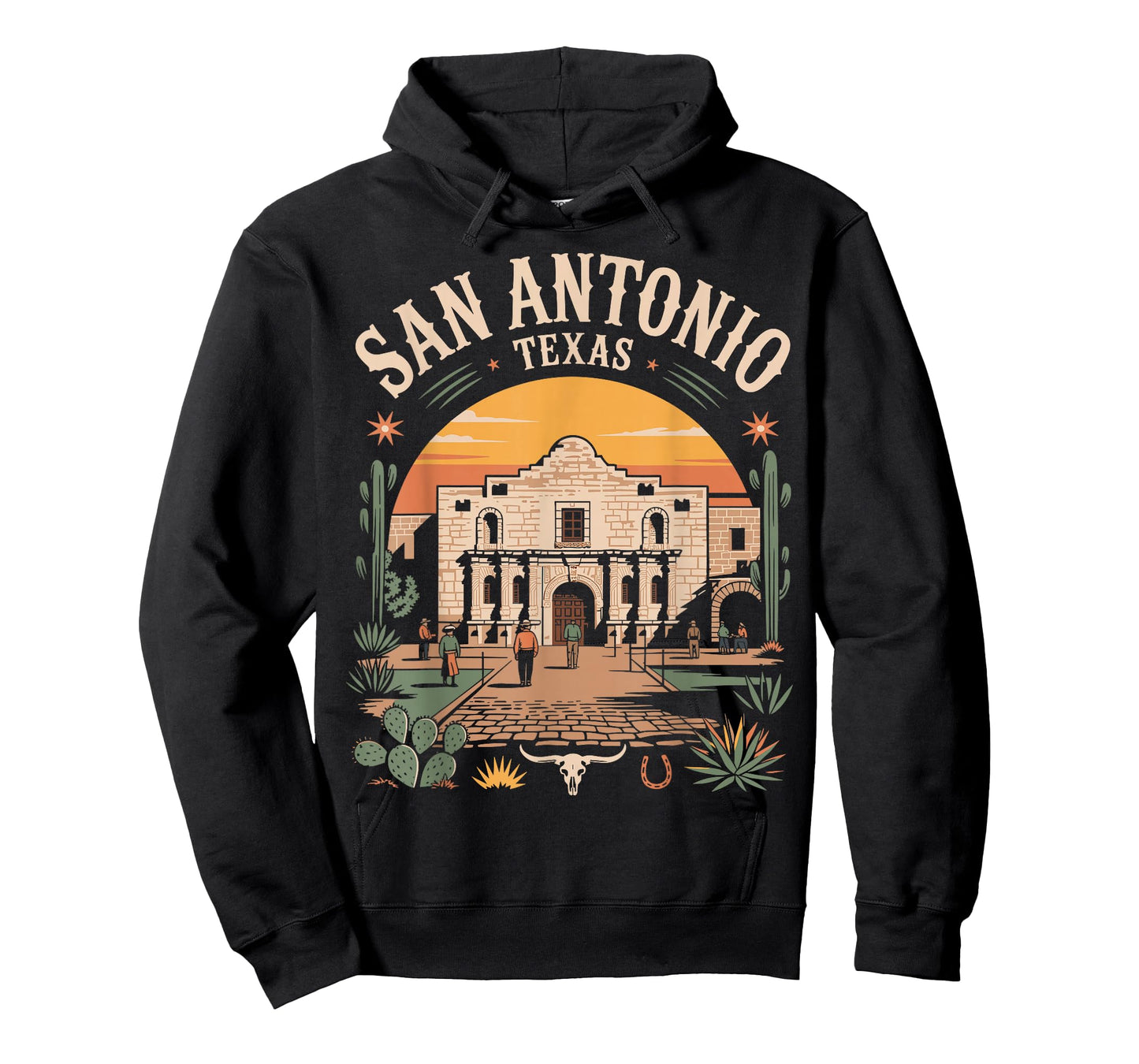 San Antonio Texas Alamo Riverwalk City T-Shirt