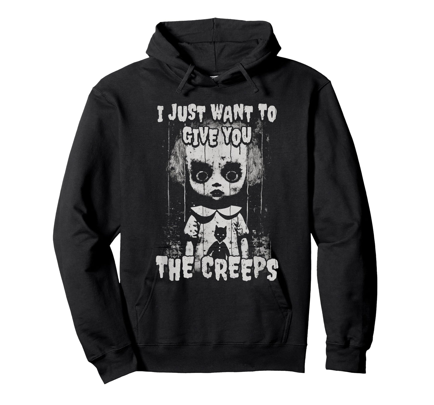 I Just Want To Give You The Creeps Creepy Doll Shadow Lurks T-Shirt