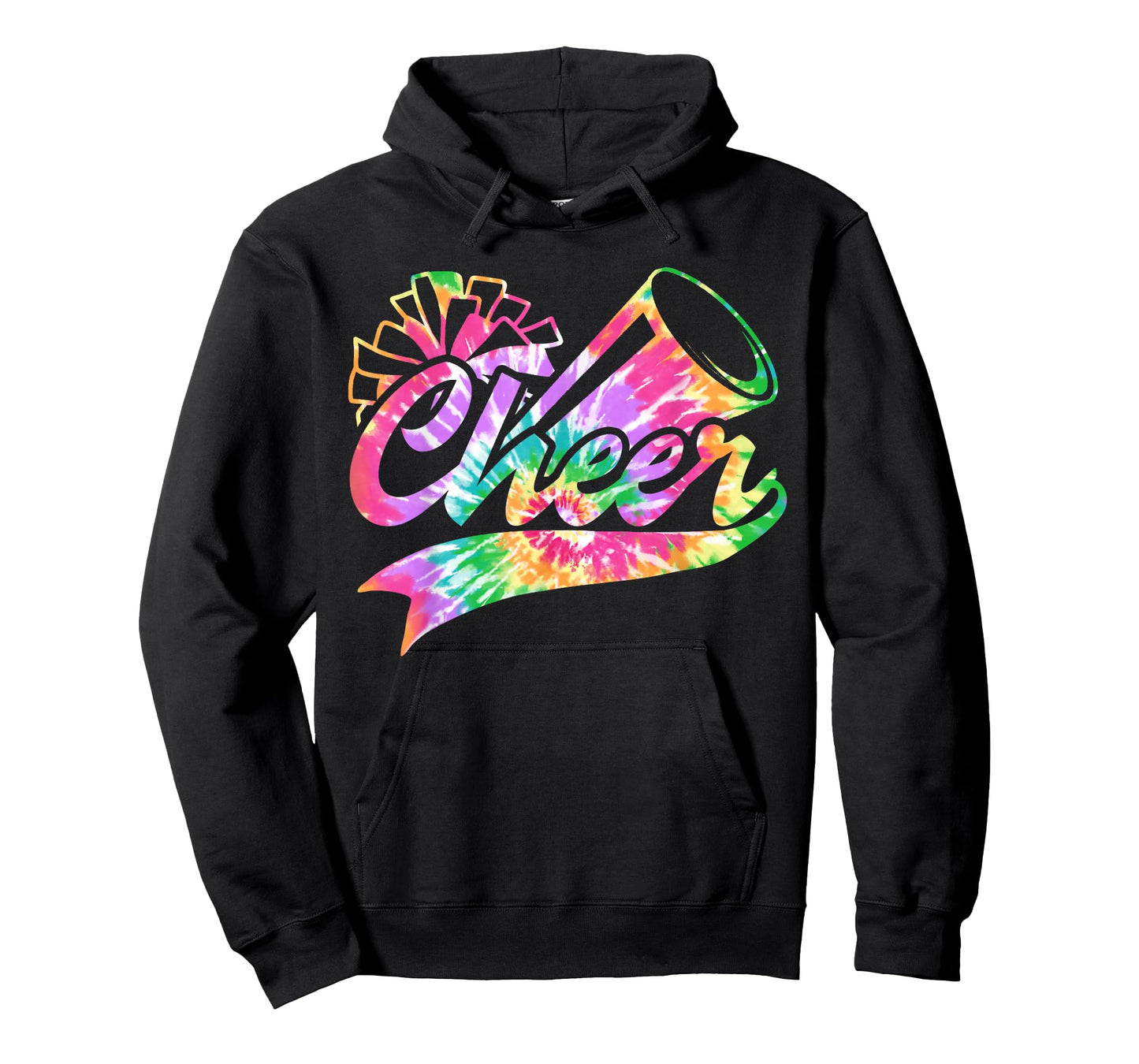 Tie Dye Cheerleading Peace Love Cheer for Cheerleader Cute T-Shirt