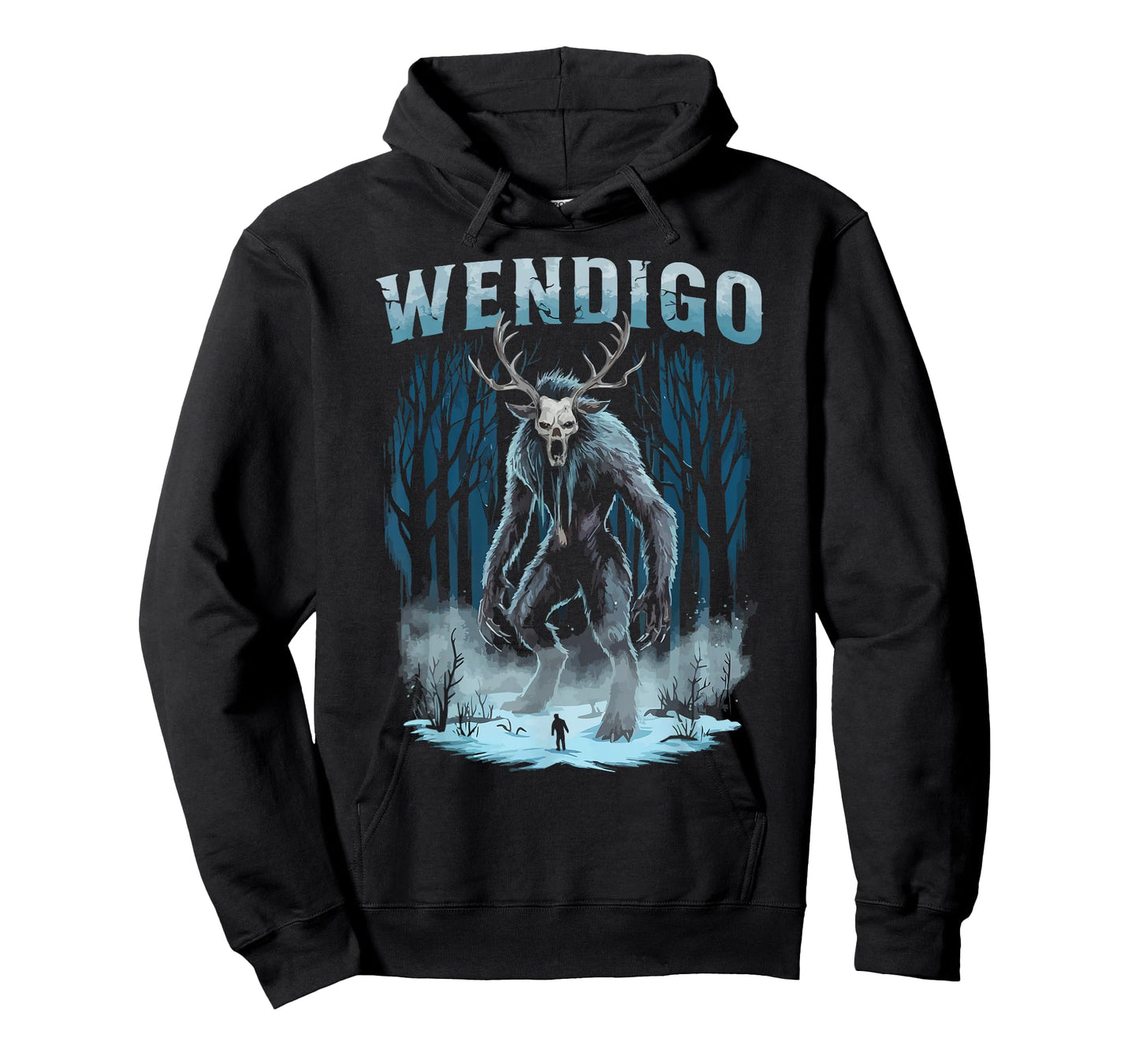 Wendigo Monster Legendary Creature Cryptozoology Cryptid T-Shirt