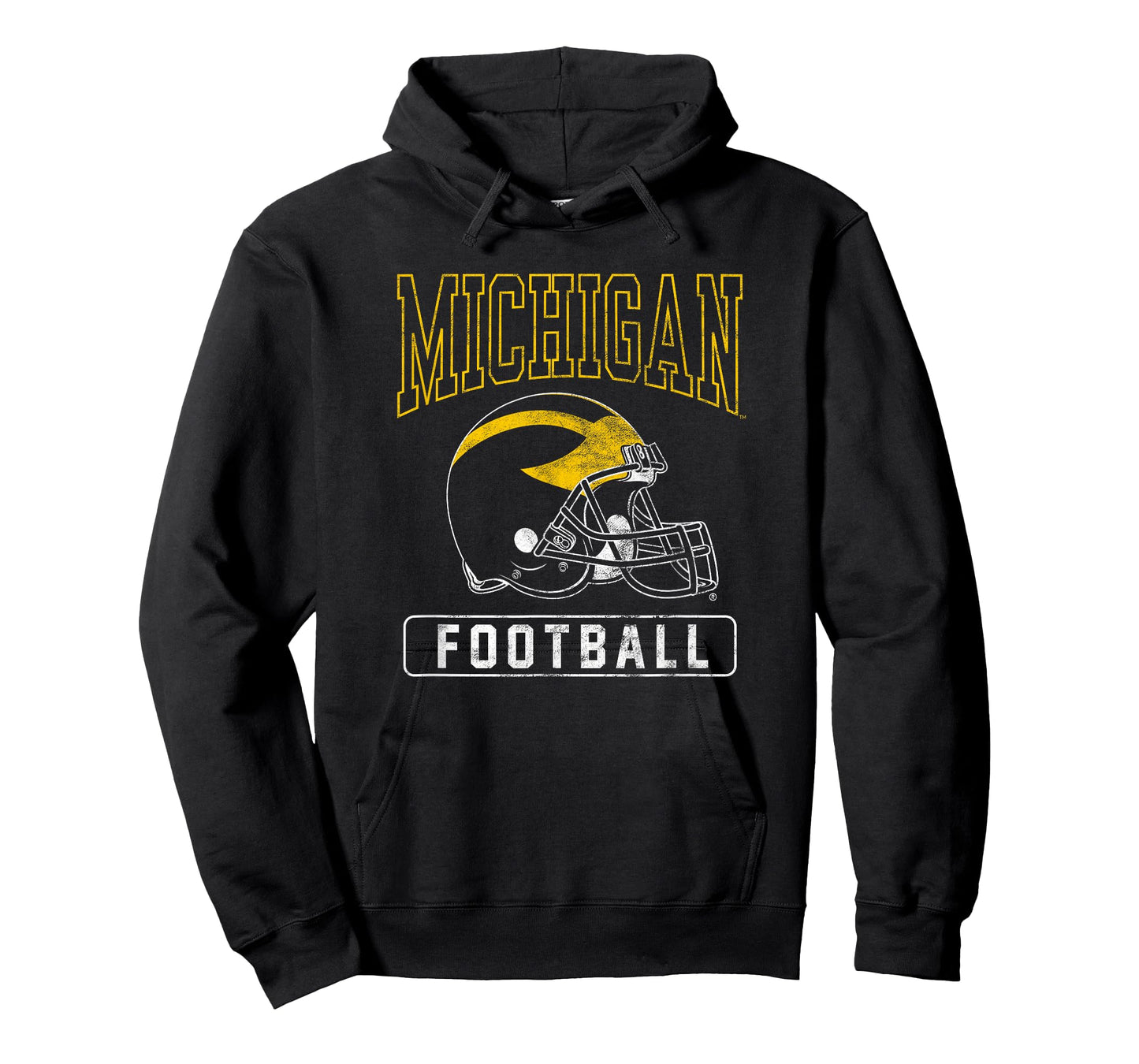 University of Michigan Wolverines U of M Football Helmet T-Shirt