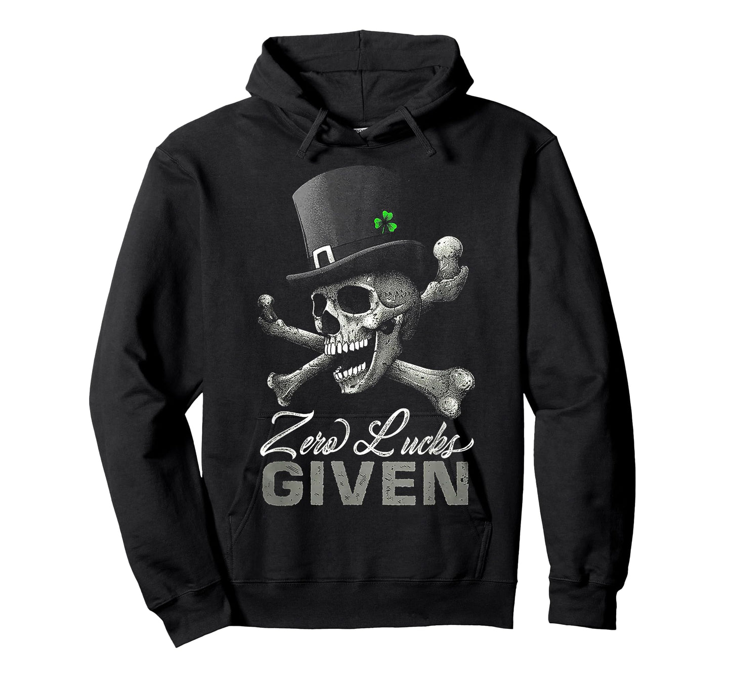 Skull Zero Lucks Given T-Shirt