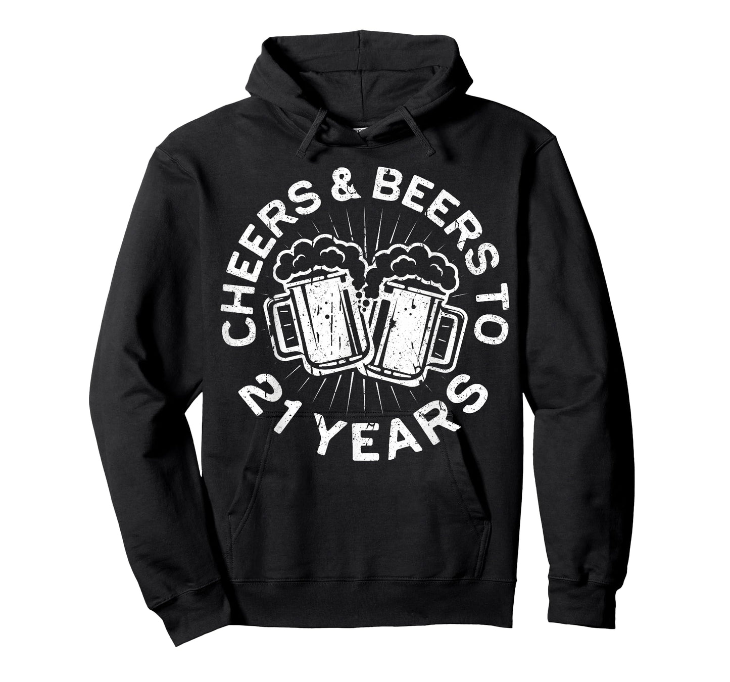 Cheers And Beers To 21 Years T-Shirt 21st Birthday Shirt T-Shirt