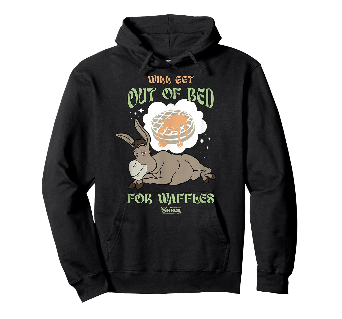 Shrek Donkey Will Get Out of Bed for Waffles T-Shirt