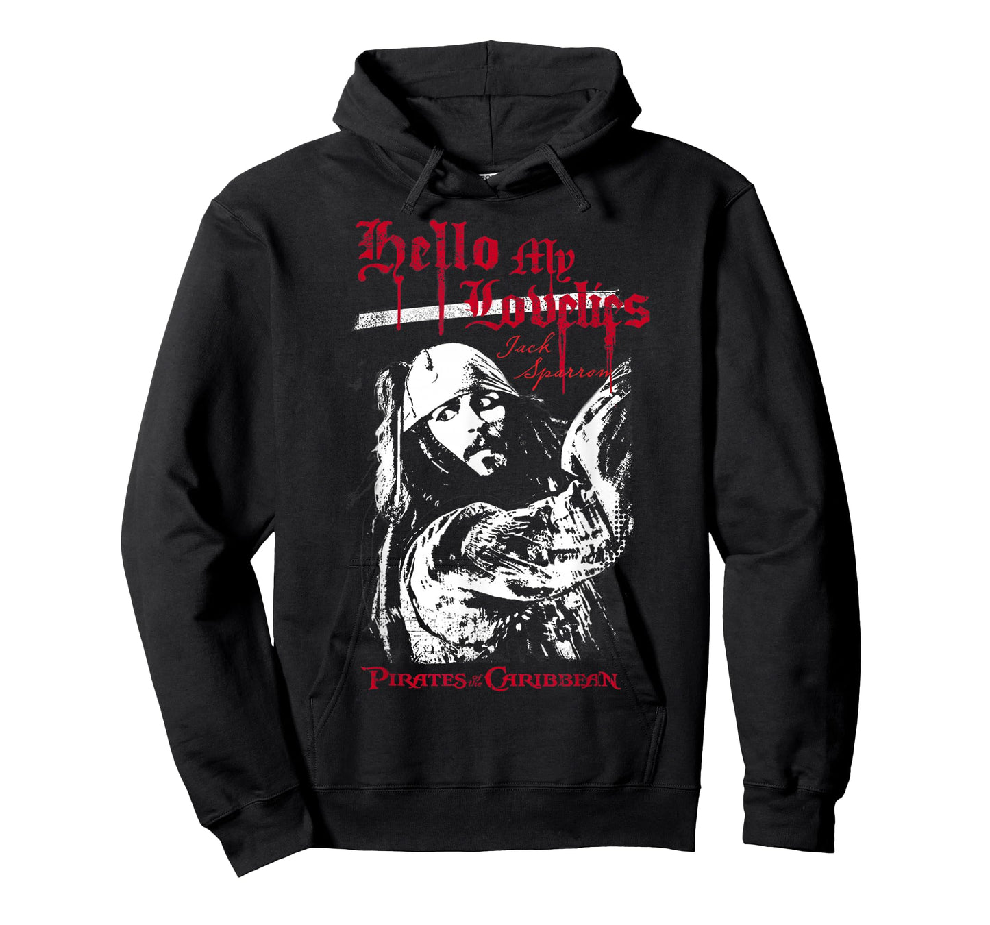Disney Pirates of The Caribbean Jack Sparrow Quote Poster T-Shirt