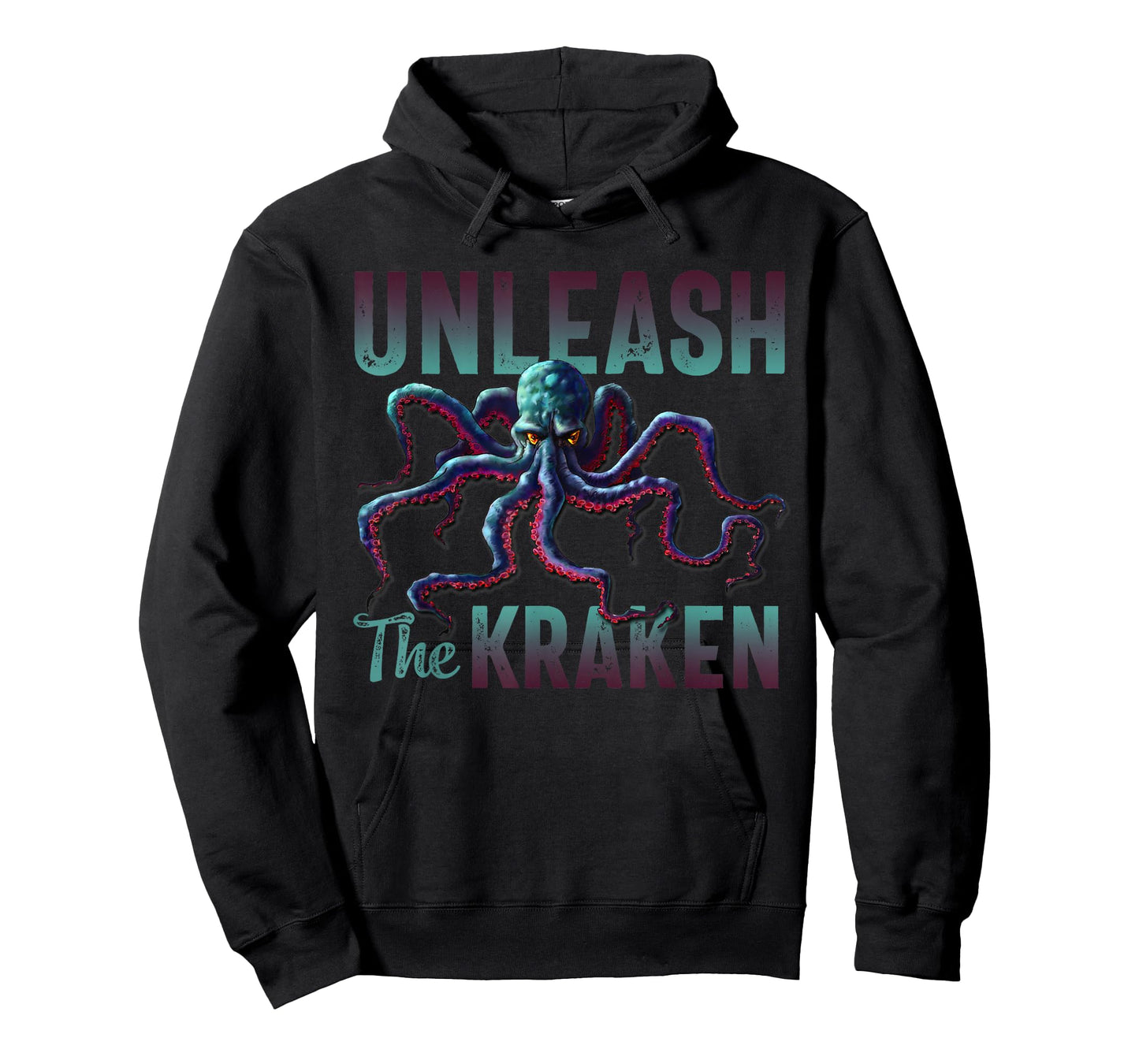 Kraken Vintage Unleash the Giant Kraken T-Shirt