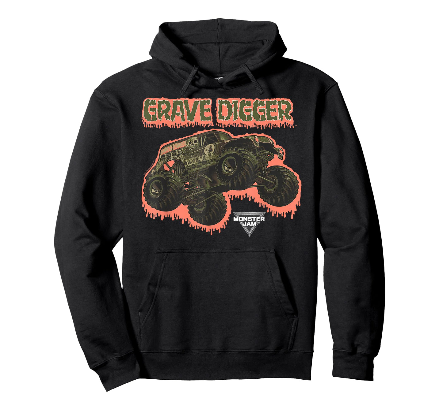 Monster Jam Camo Grave Digger Monster Truck Motorsports T-Shirt