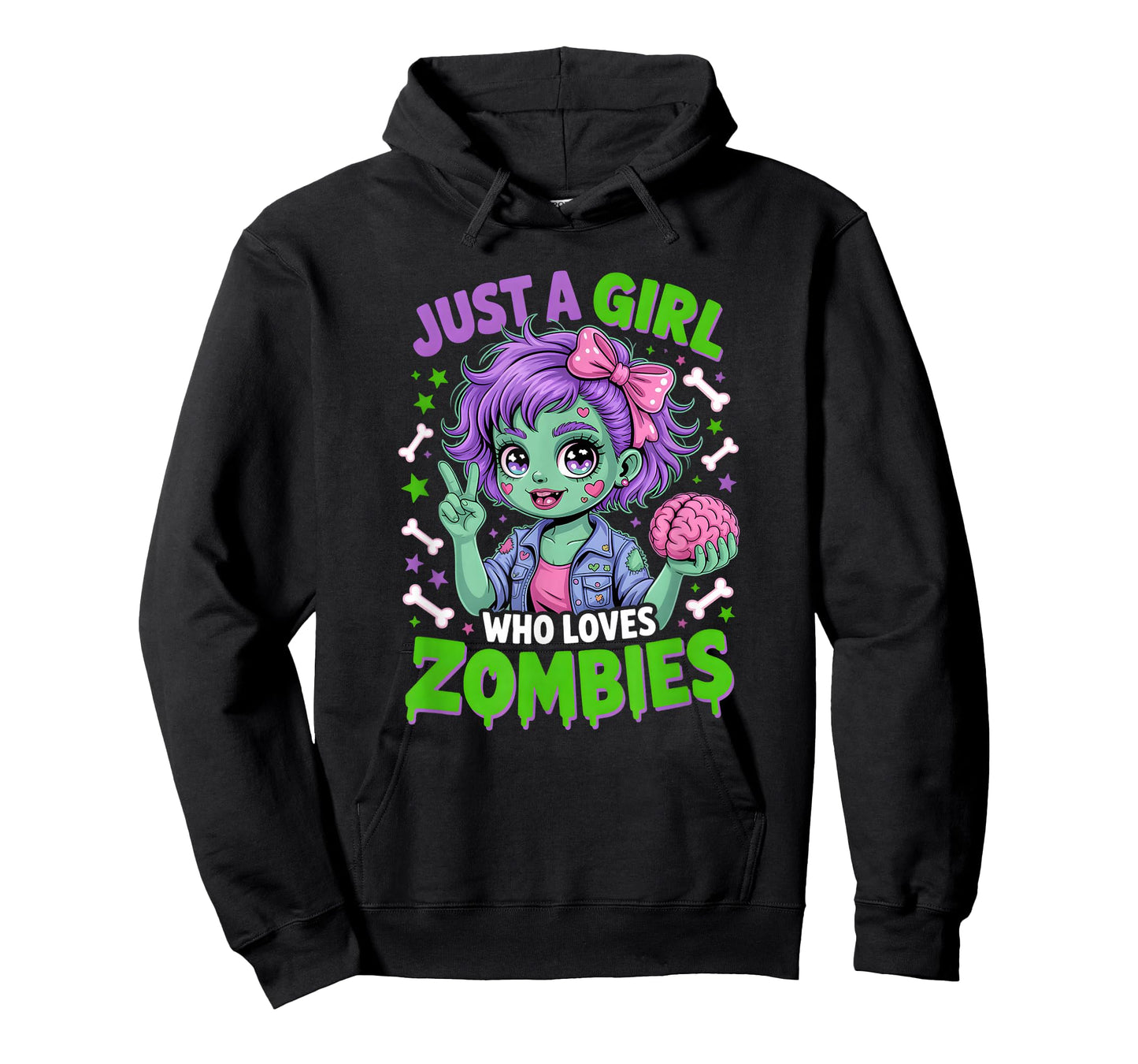 Girls Zombie T-Shirt