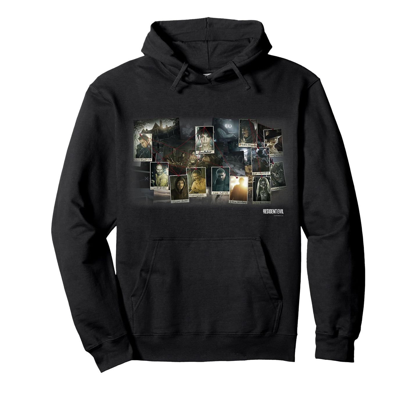 CAPCOM Official Merchandise RESIDENT EVIL 7,8 T-Shirt, Black