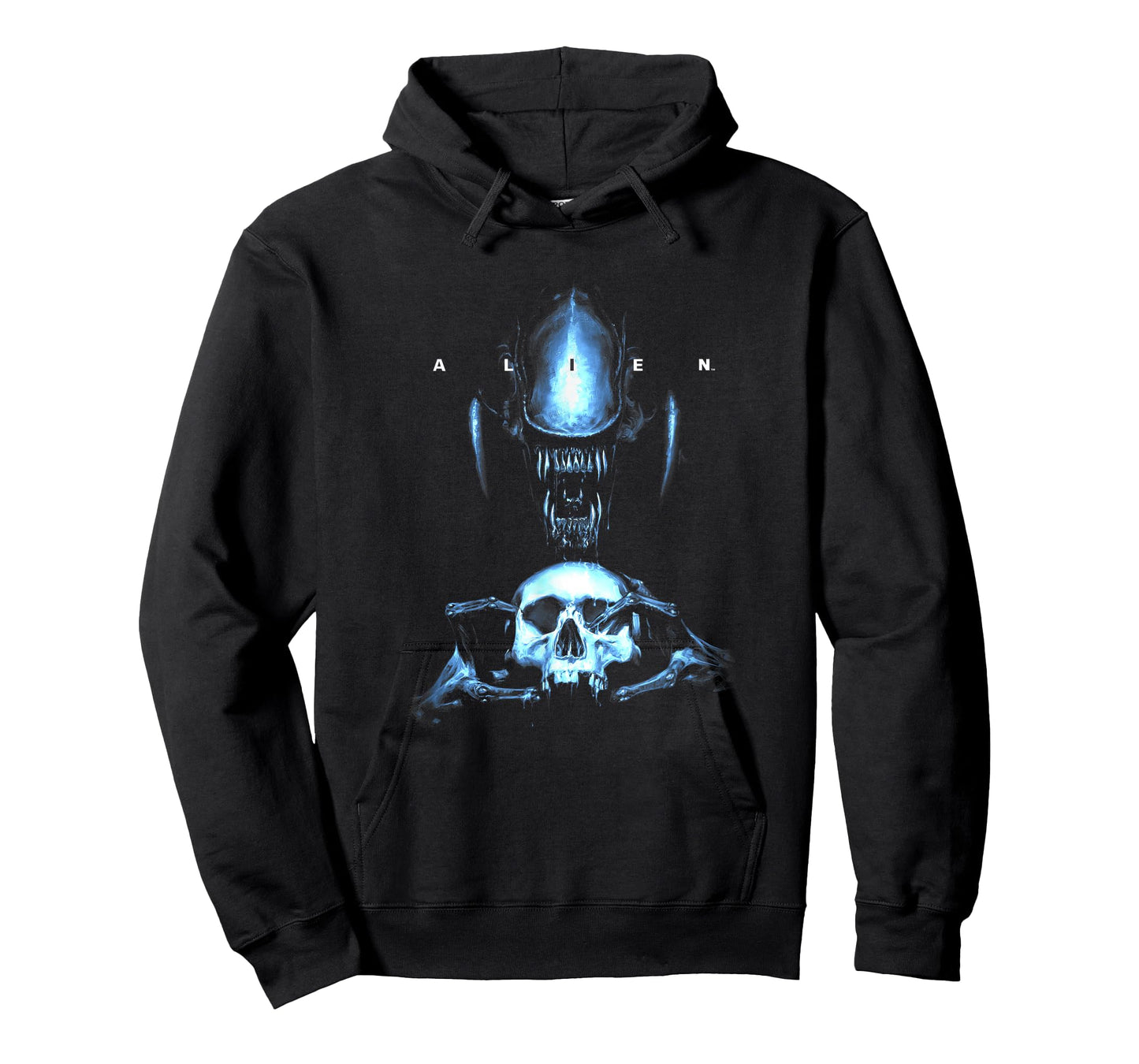 Alien Distressed Xenomorph Skull T-Shirt