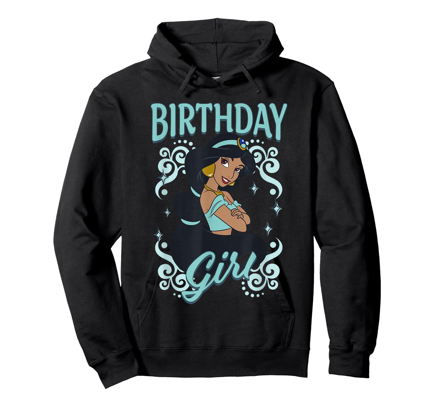 Disney Aladdin Birthday Girl Princess Jasmine Chest Portrait T-Shirt