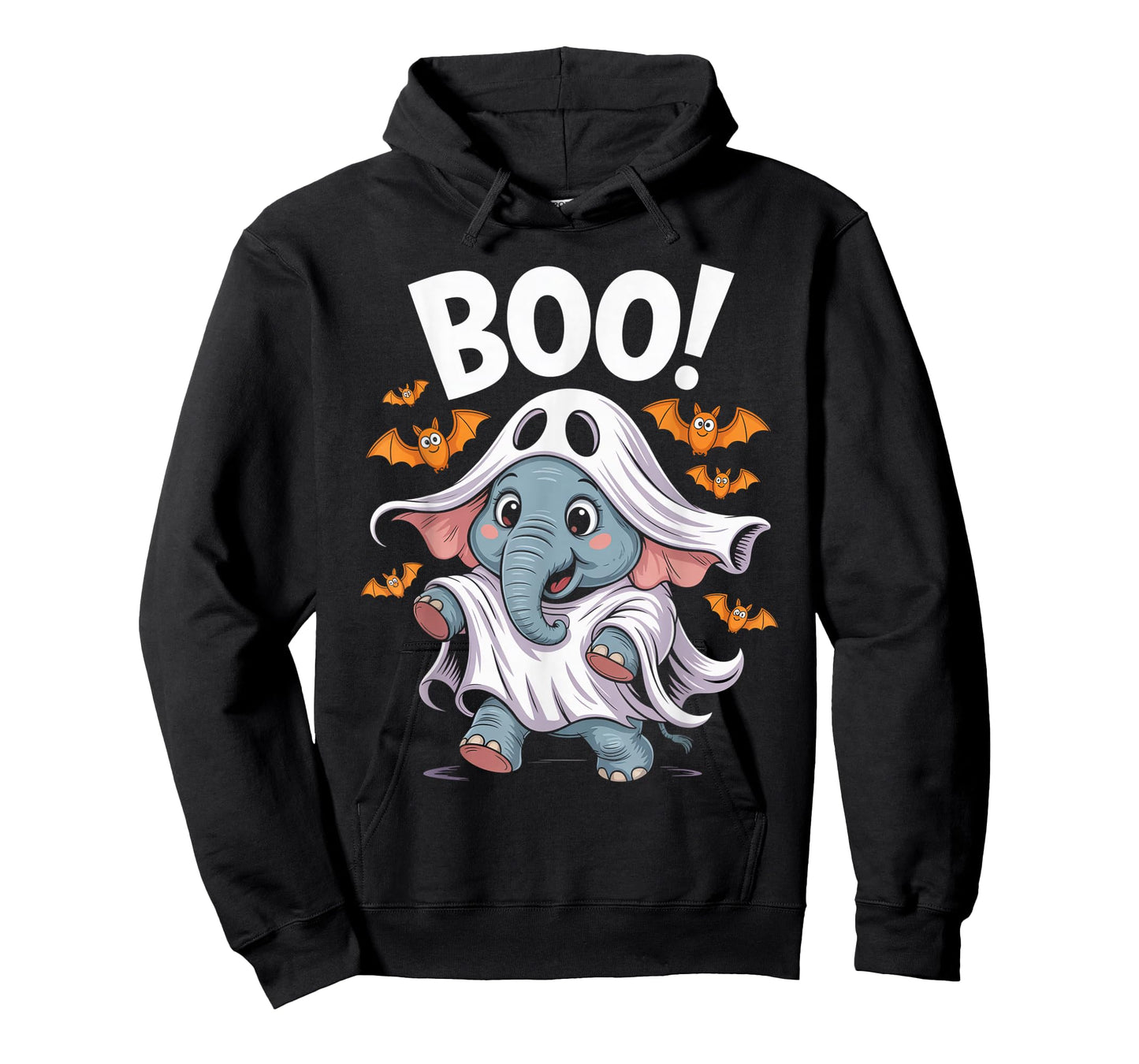 Elephant Boo Halloween Costume Men Women Kids T-Shirt