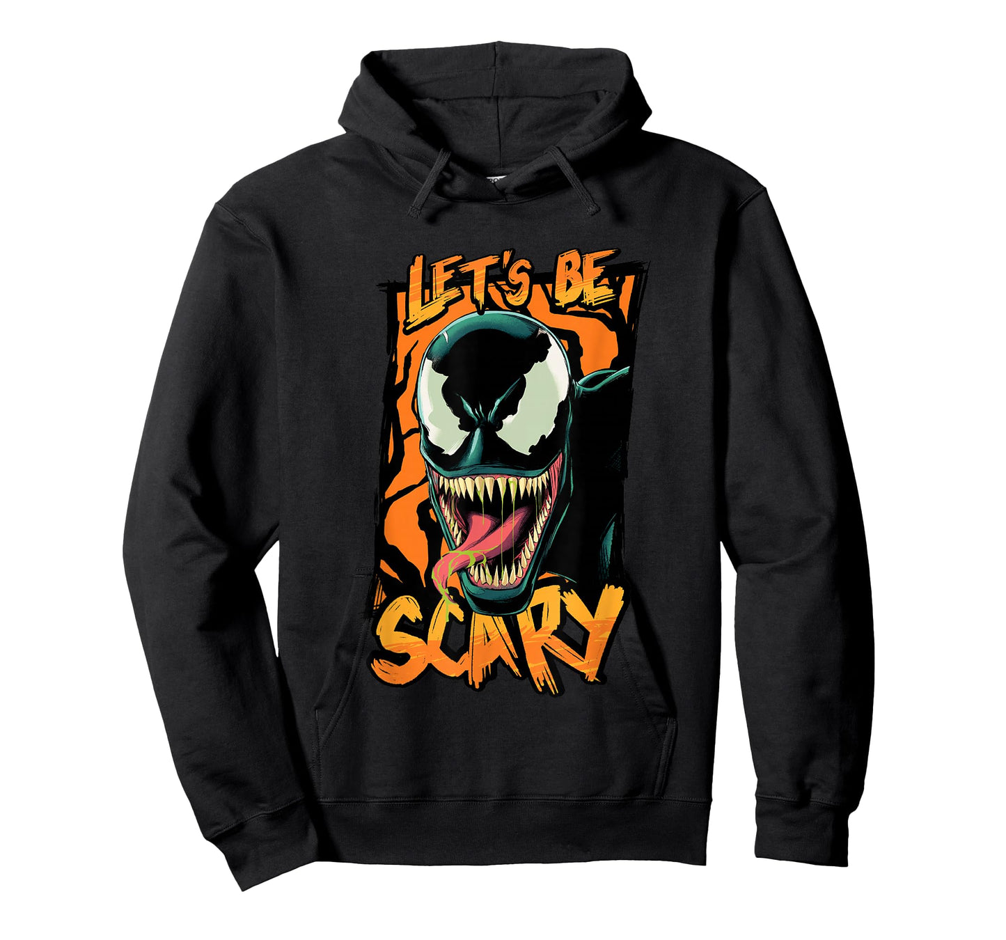 Marvel Classic Halloween Let's Be Scary Venom Portrait T-Shirt