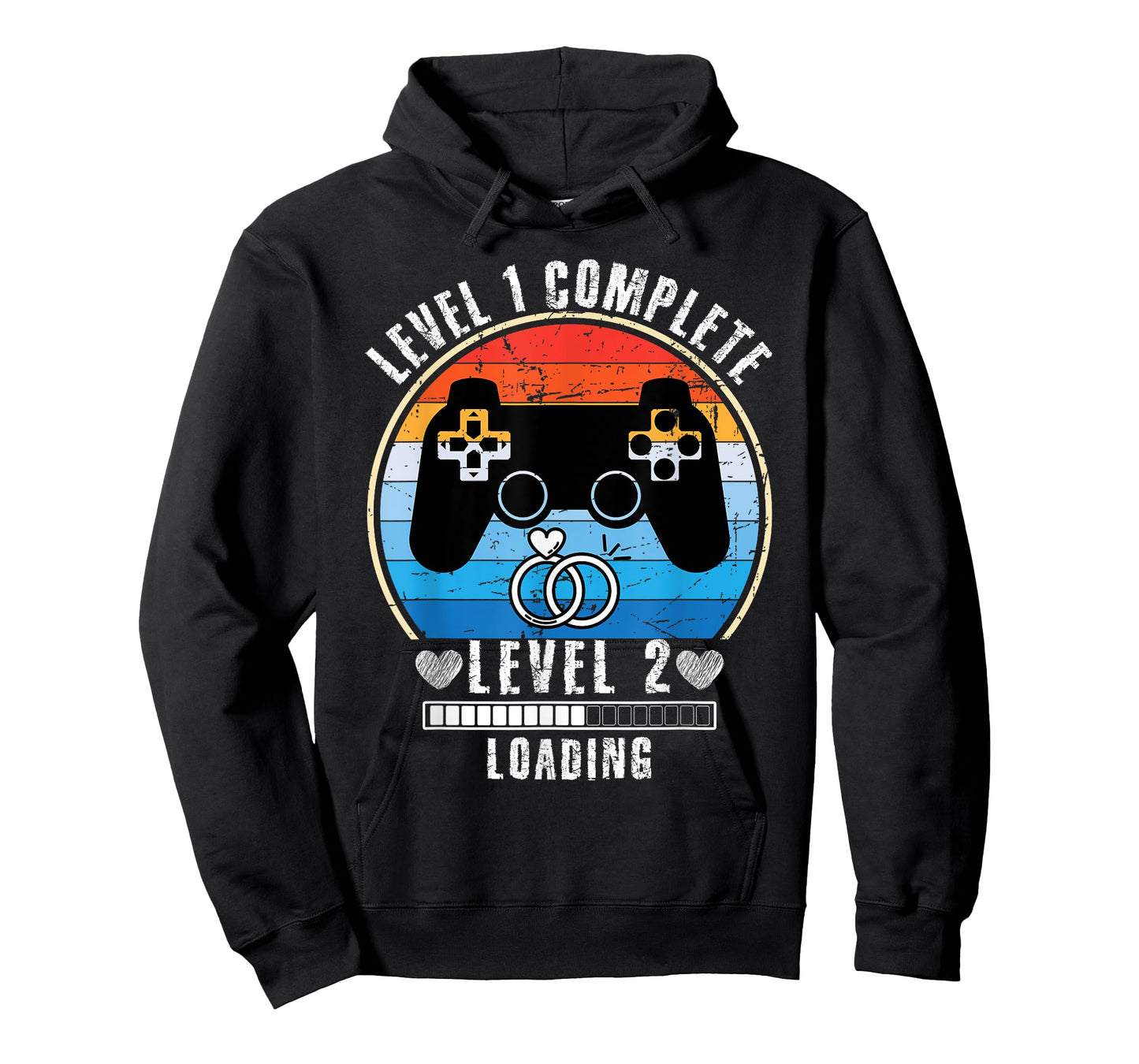 Level 1 Complete Wedding Anniversary For Couple Gamer T-Shirt