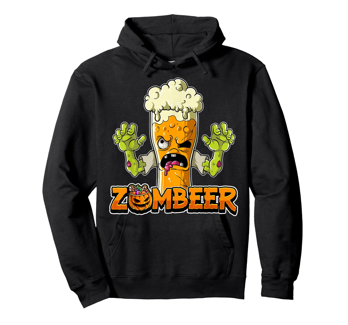 Zombeer Halloween Zombie T-Shirt