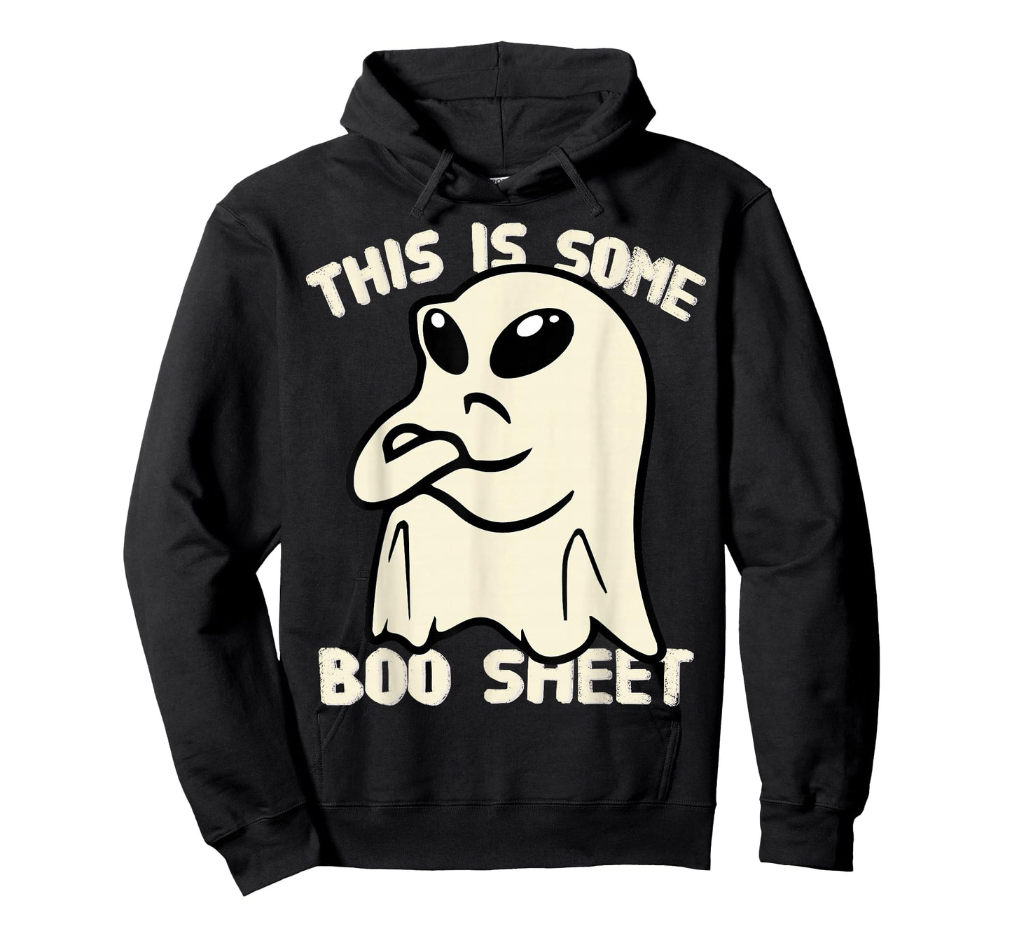 Resident Ghost Alien Eyes This is Some Boo Sheet Bullshit T-Shirt