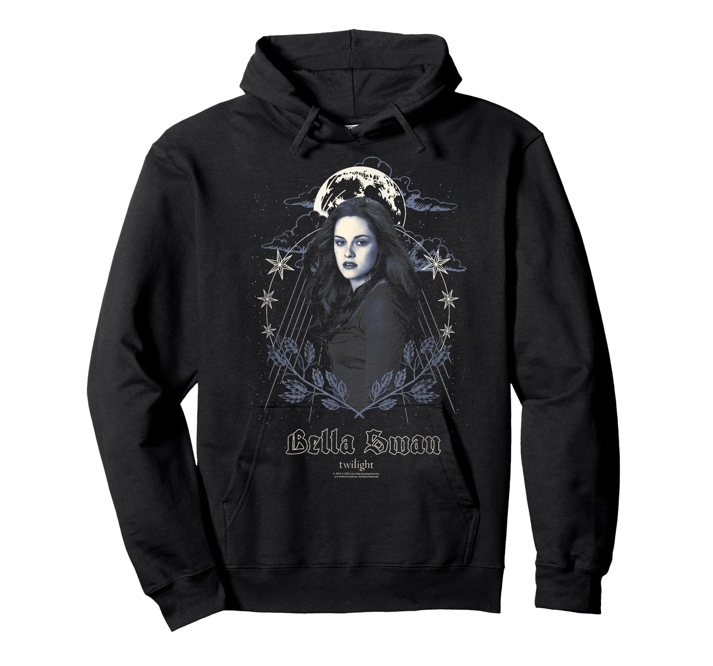 Twilight Bella Swan Moon and Stars Illustration Quote Movie T-Shirt