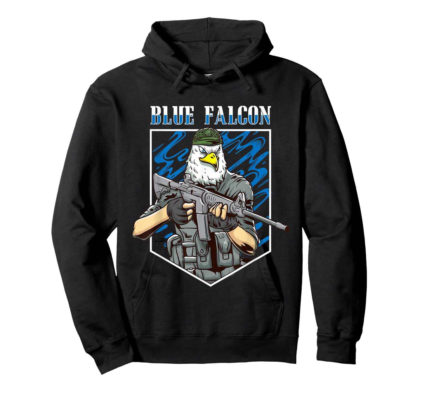 Blue Falcon Funny Military Veteran Joke T-Shirt