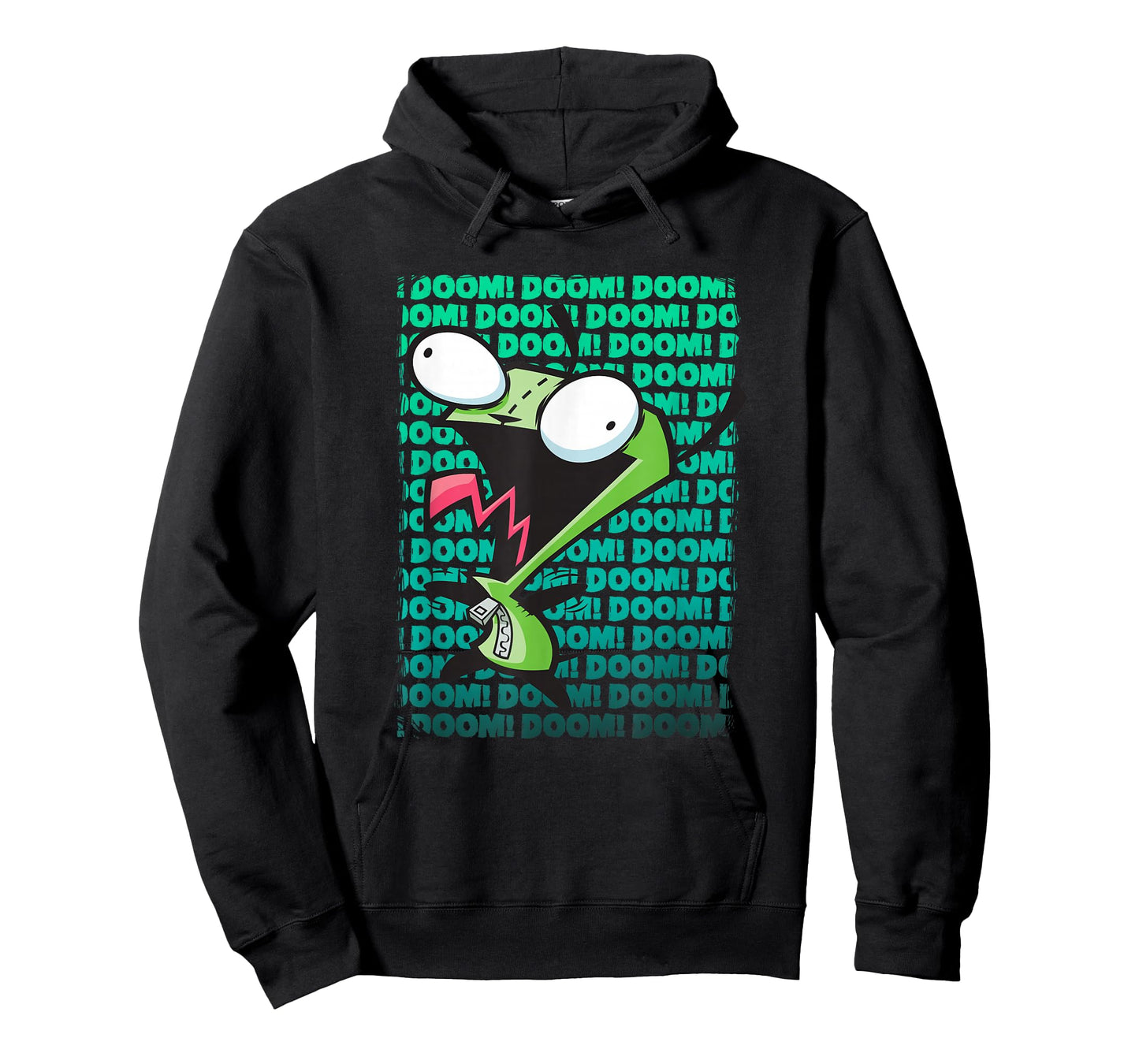 Invader Zim Doom! Doom! Doom! Screaming Gir Gradient Poster T-Shirt