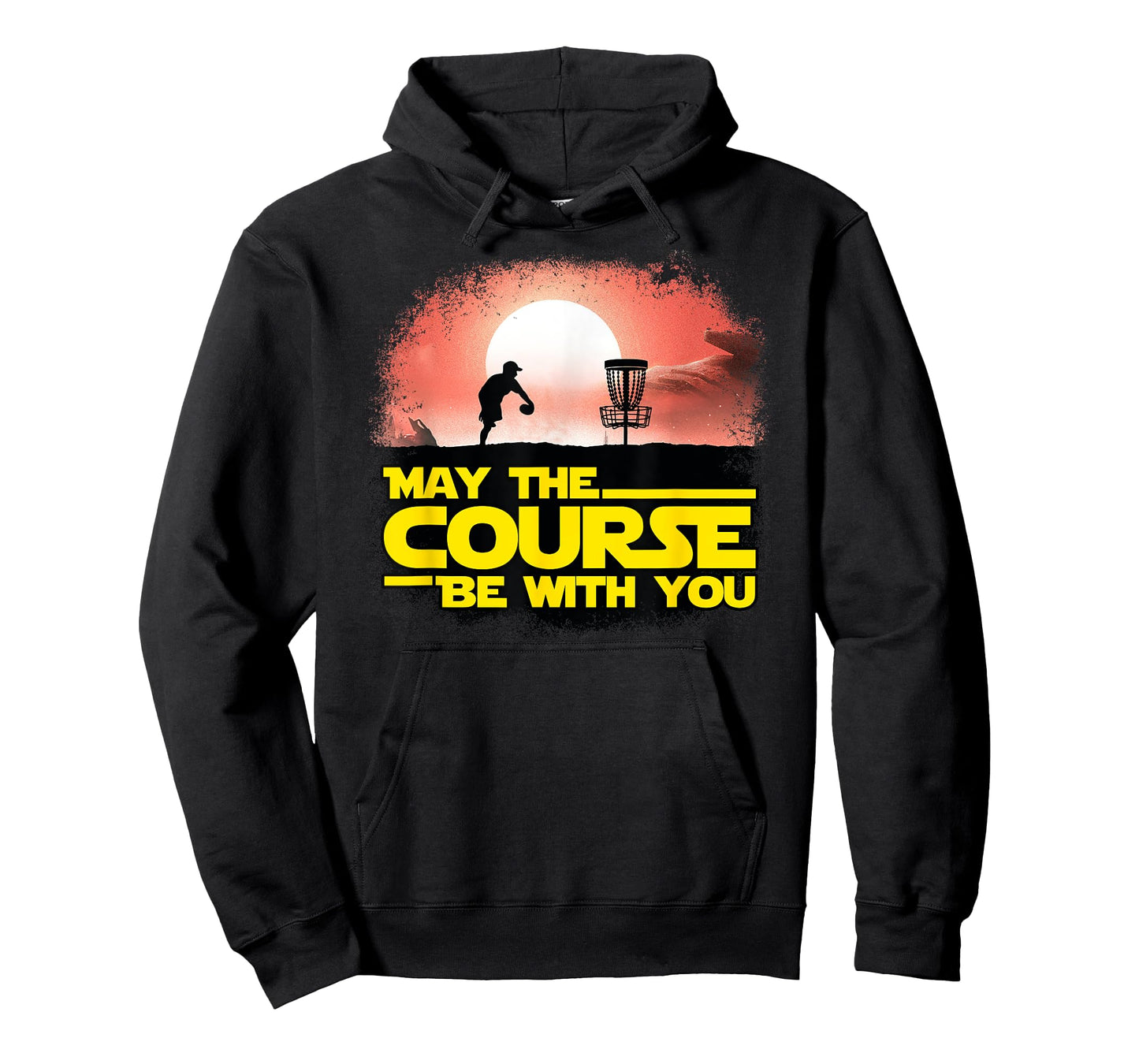 May The Course Be With You - Golf Gifts - Disc Golf T-shirt T-Shirt