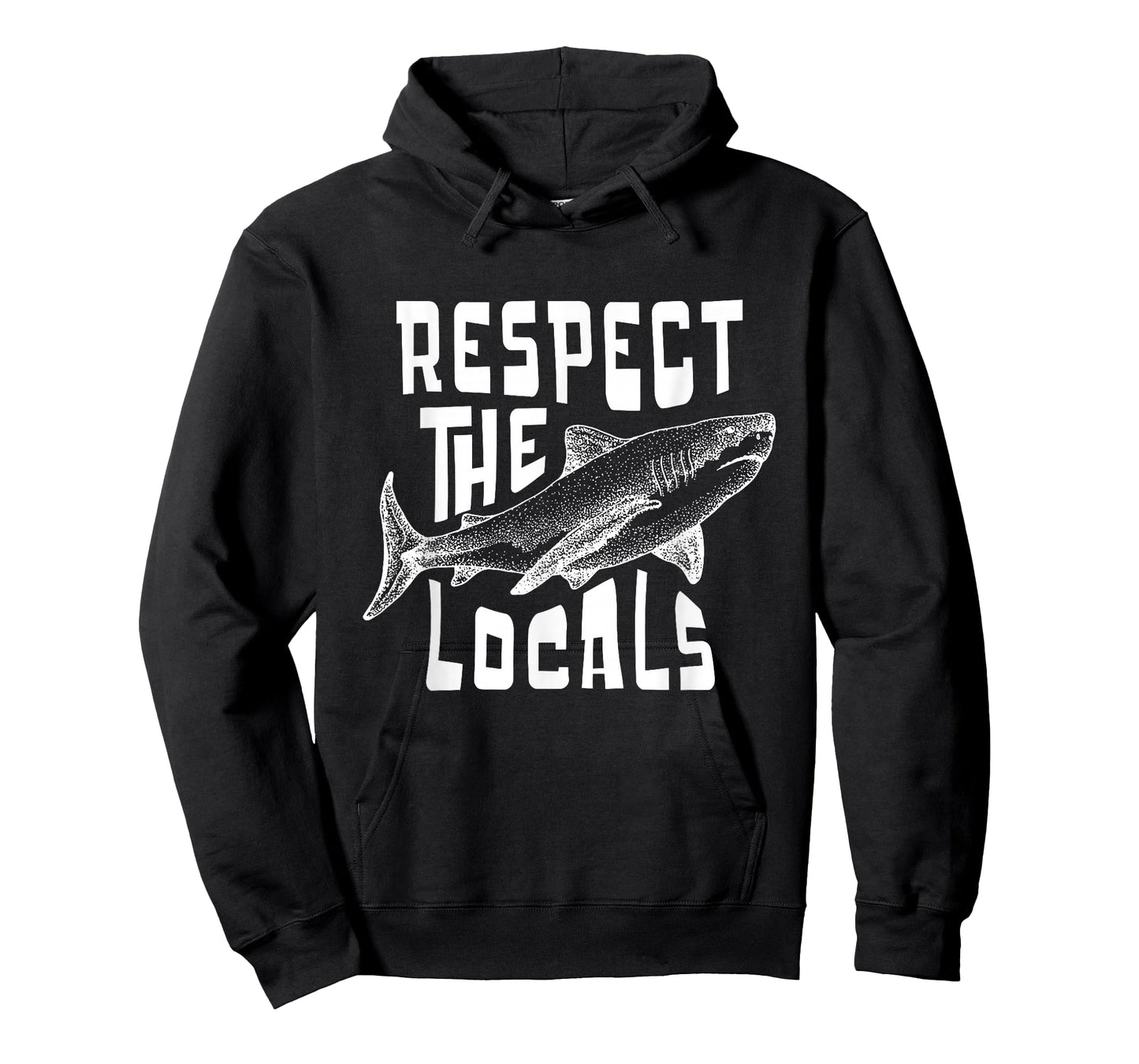 Respect The Locals Sha-rk Ocean Animal Rights Biology Life T-Shirt