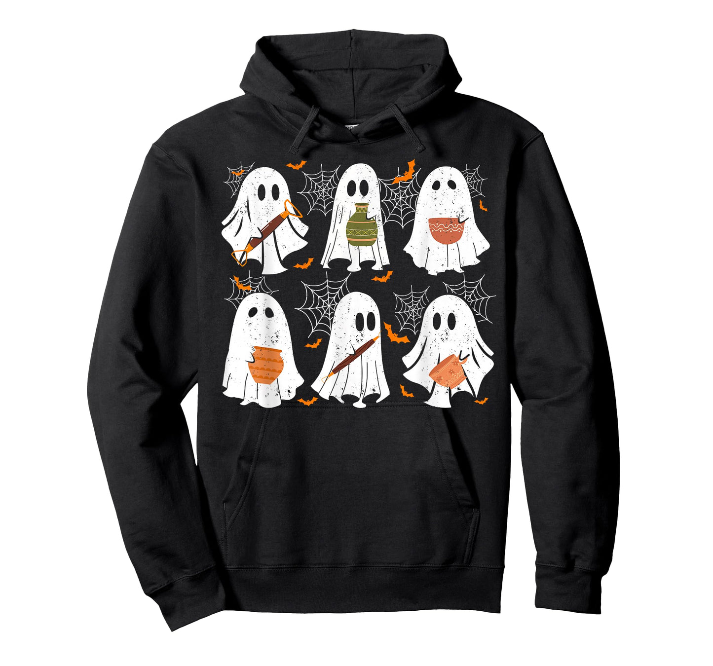 Pottery Ghost Ceramic Artist Halloween Costume For Men Women T-Shirt