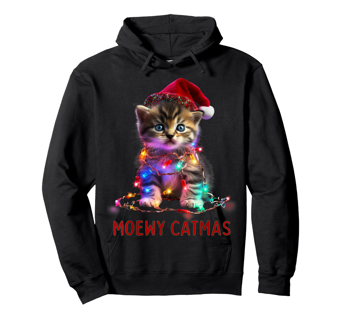 Moewy Catmas - Cat Christmas T-Shirt