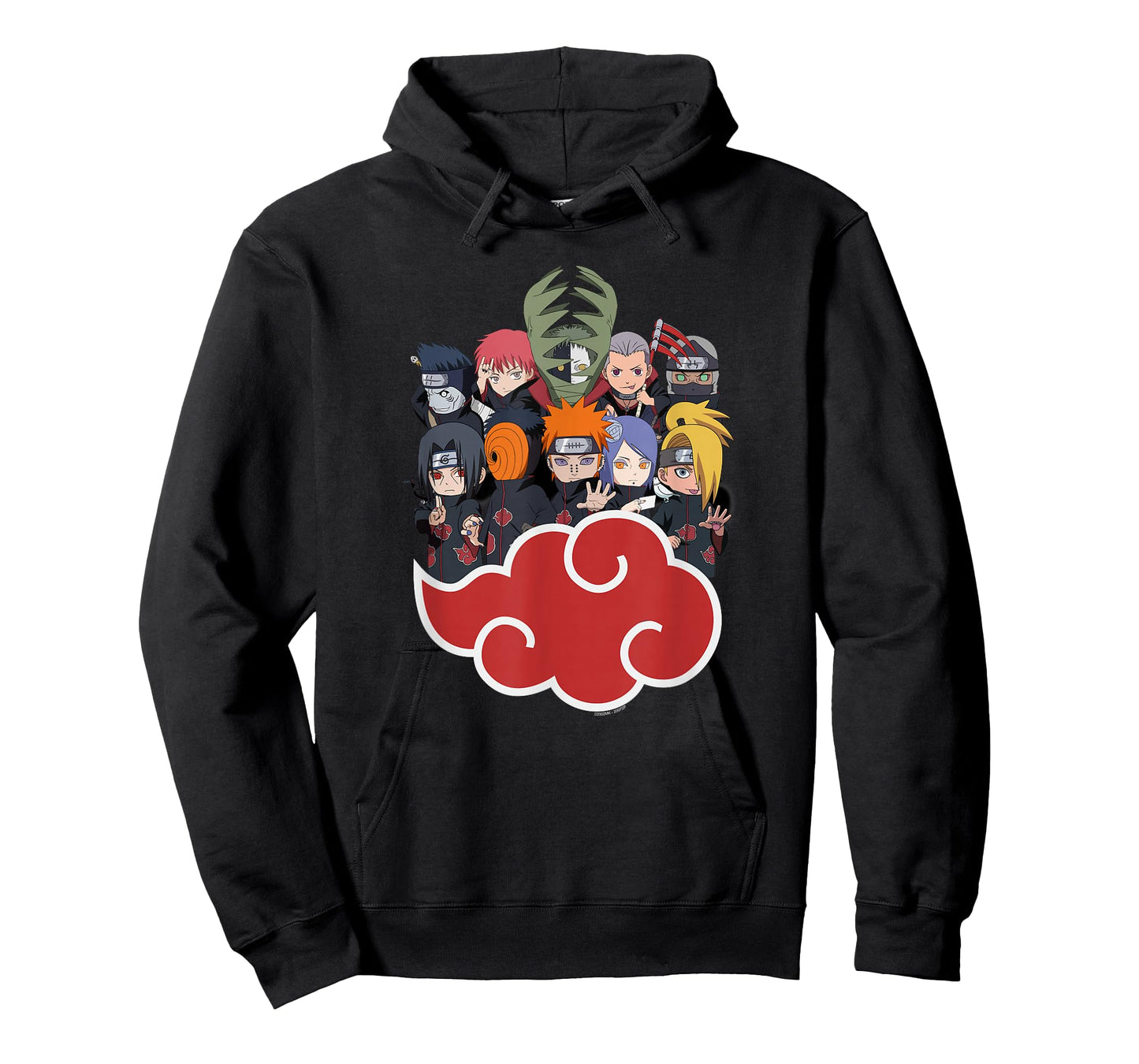 Naruto Shippuden Akasuki Group SD T-Shirt