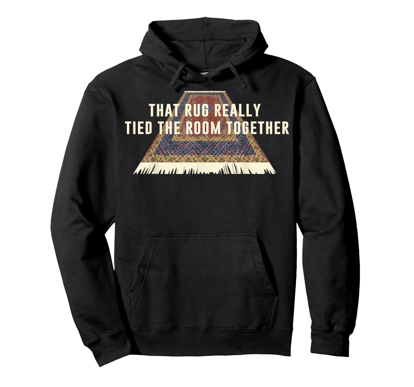 The Big Lebowski Rug Tied The Room Together Graphic Tee T-Shirt