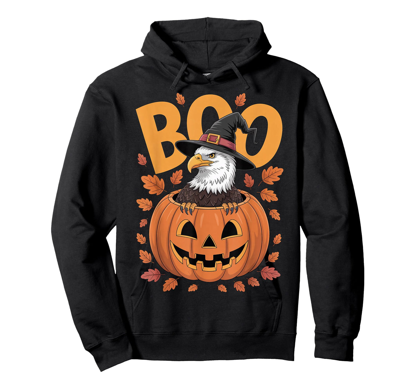 Eagle Costume on Pumpkin Halloween Eagle T-Shirt