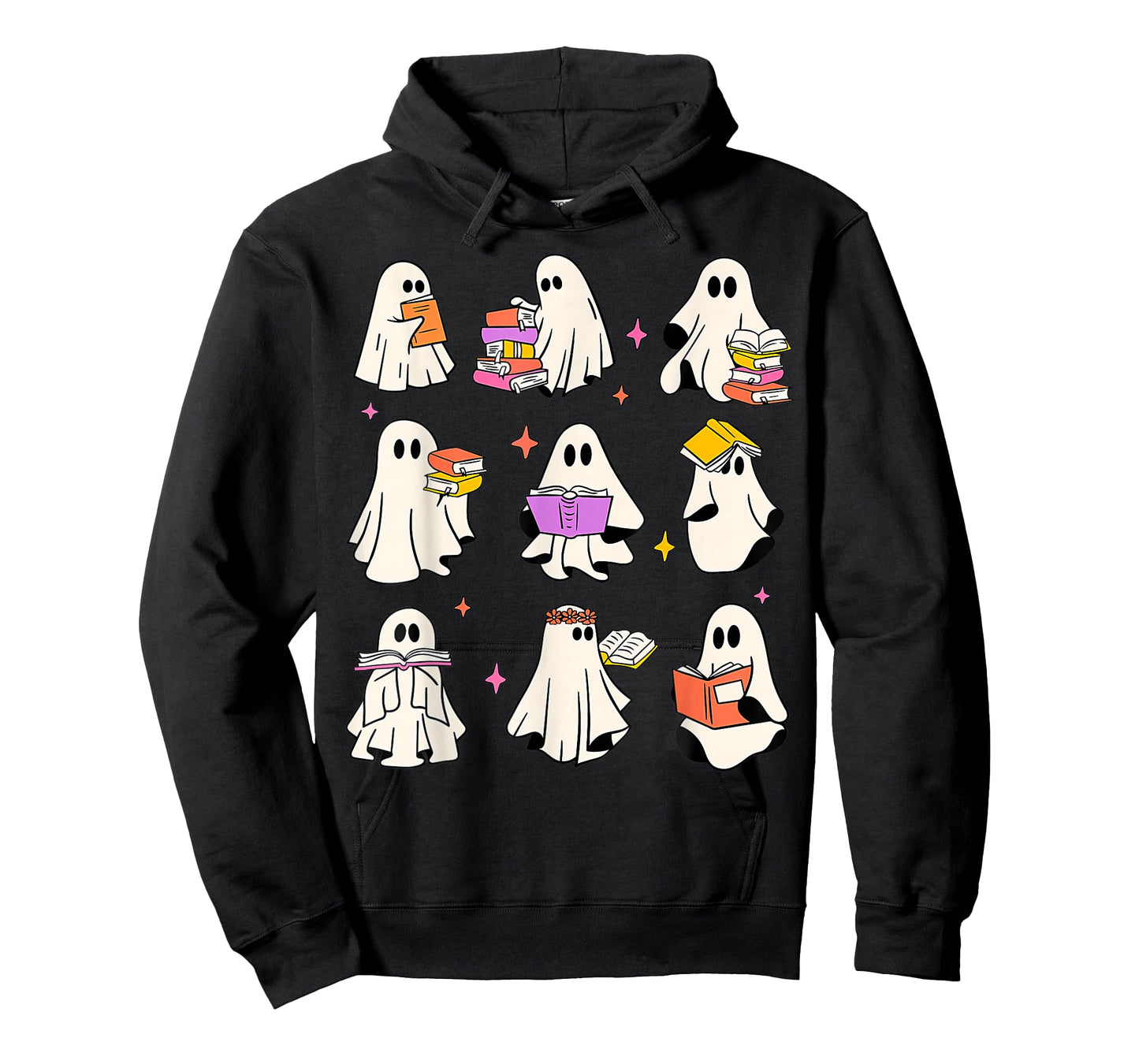 Read More Books Spooky Teacher Halloween Ghost Reading Book T-Shirt