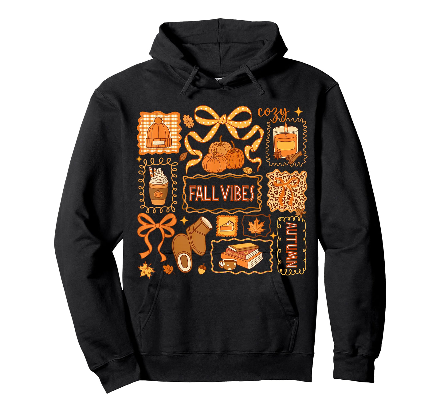 Fall Vibes Autumn Coquette Pumpkin Thanksgiving Coffee Women T-Shirt