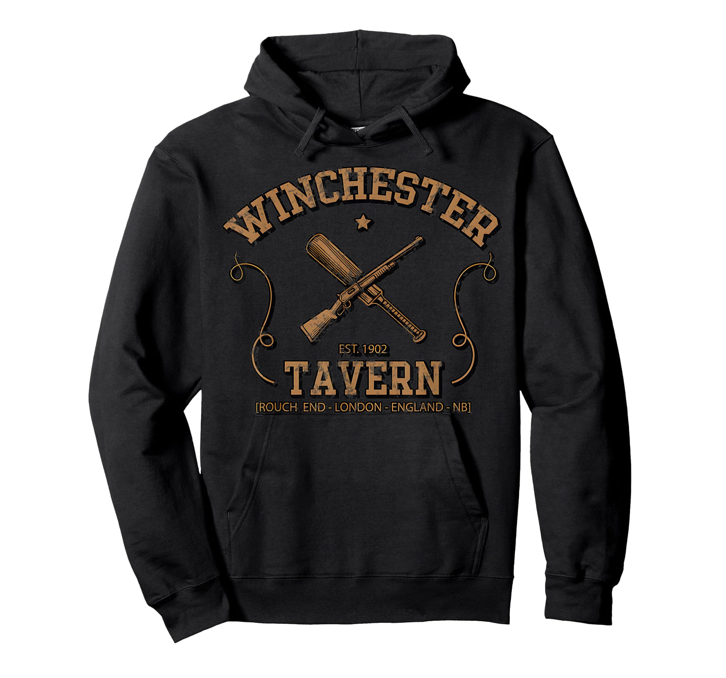 The Dead Winchester Shaun Of Zombie Movie Tavern T-Shirt