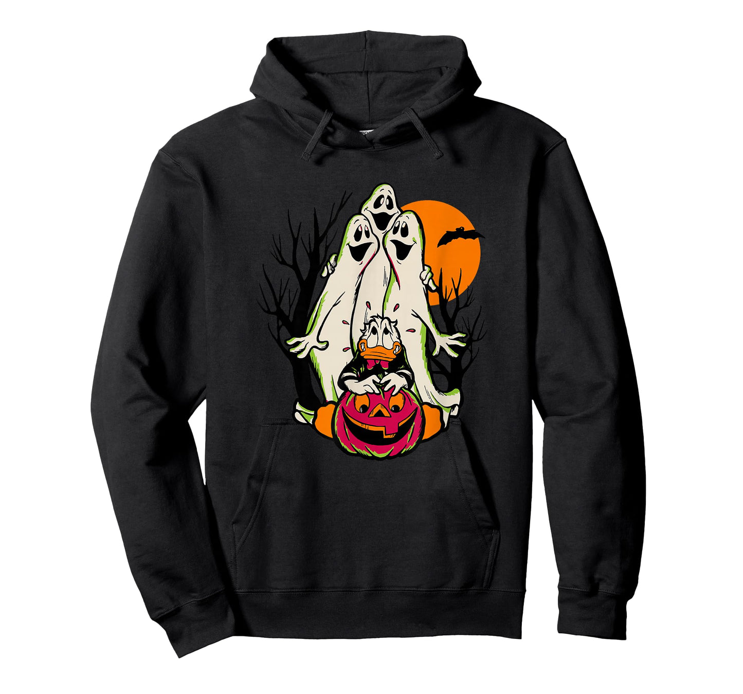 Disney Mickey And Friends Halloween Donald Duck & Ghosts T-Shirt