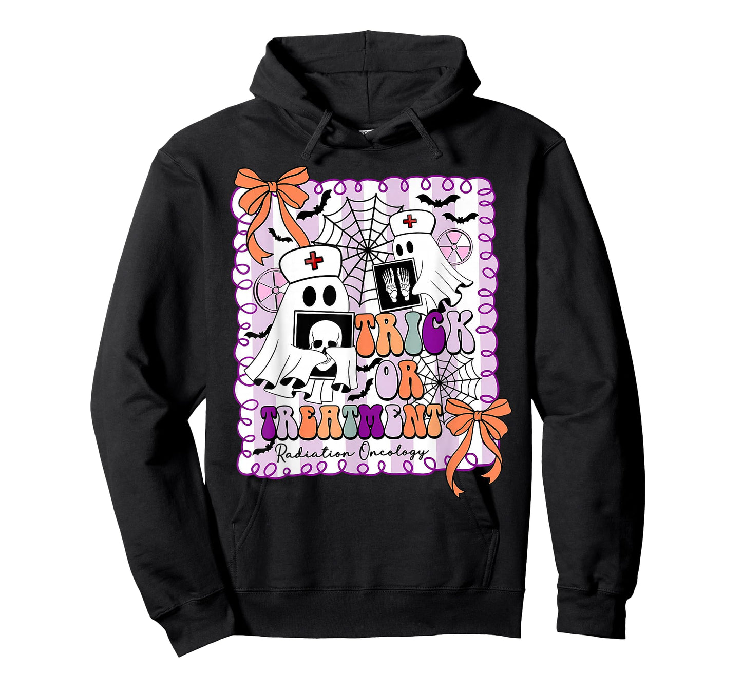Trick Or Treatment Radiation Oncology Ghost Xray Halloween T-Shirt