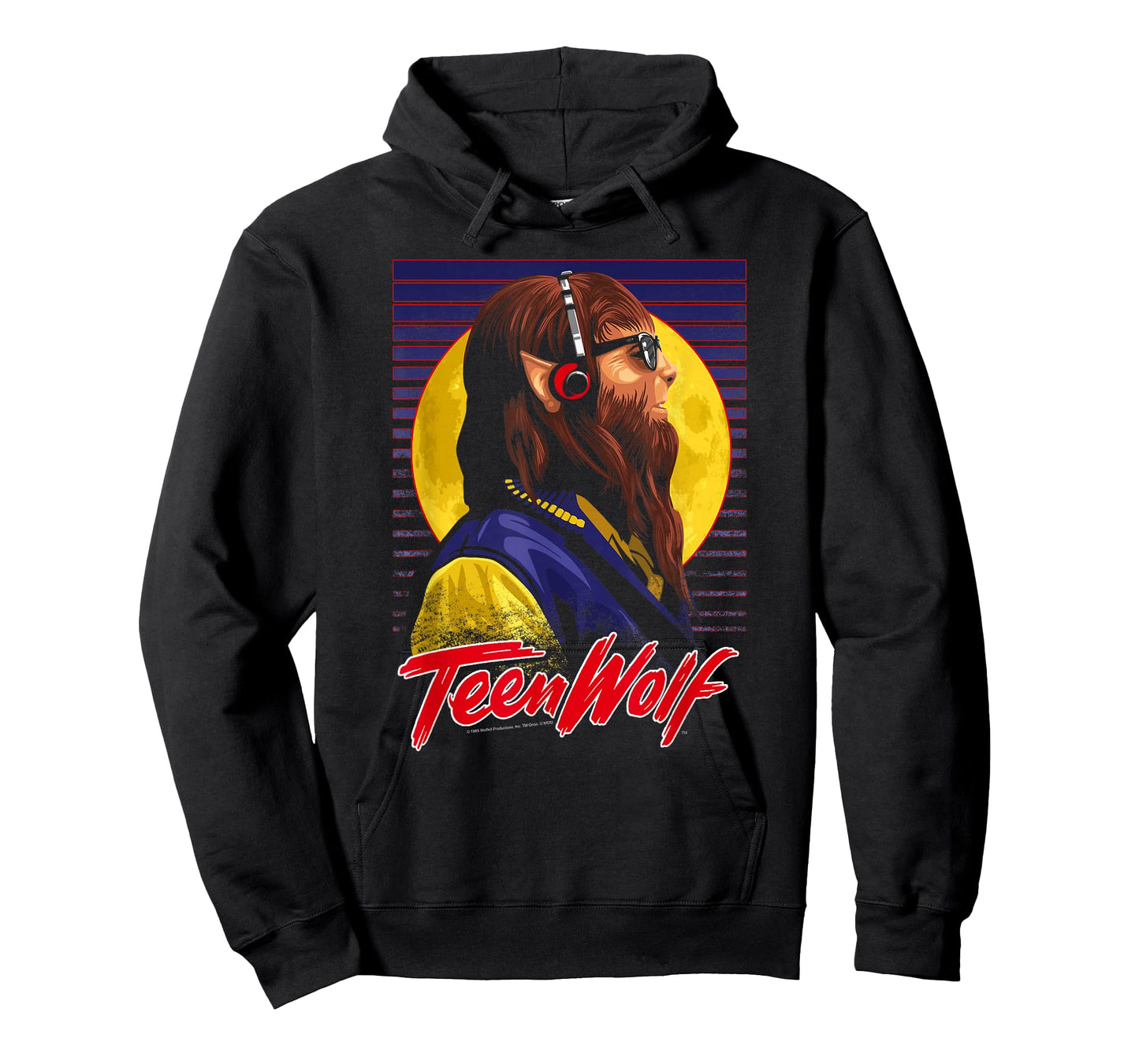 Teen Wolf Headphone Wolf T-Shirt