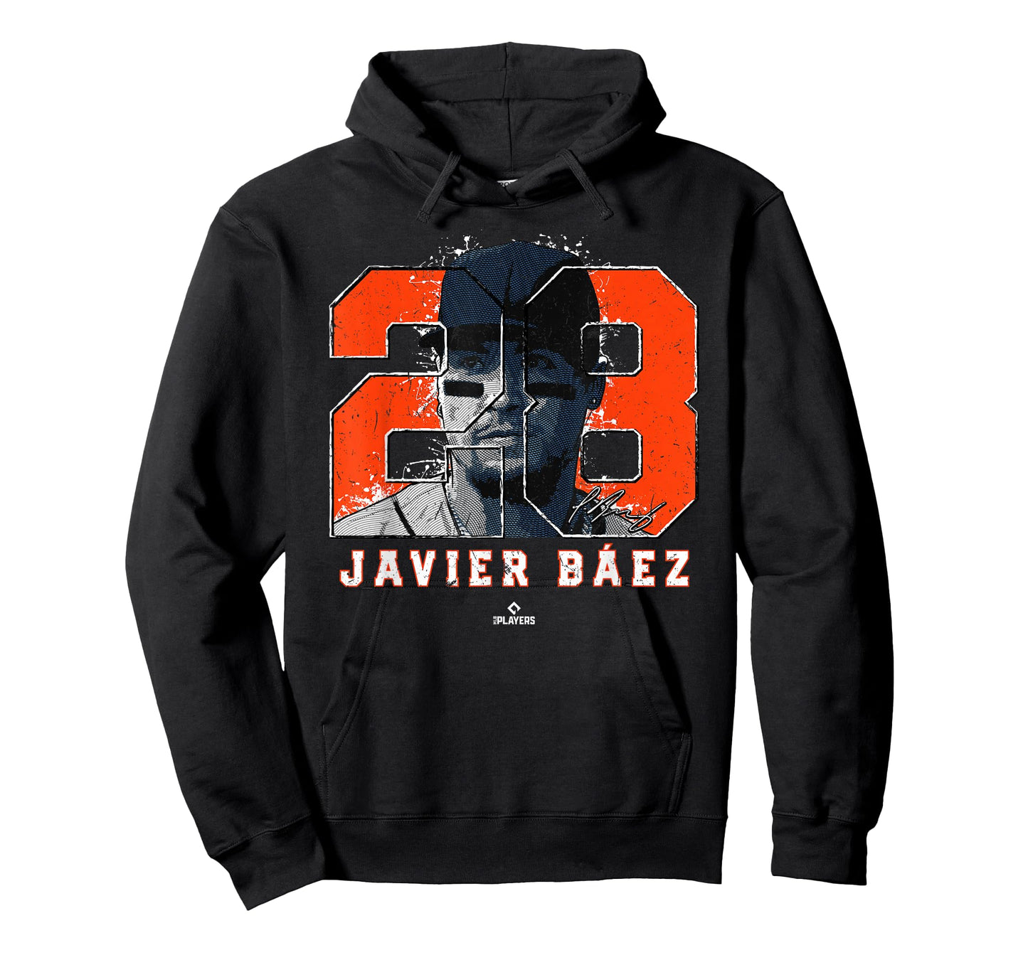 Javier Baez Silhouette Detroit Michigan MLBPA T-Shirt