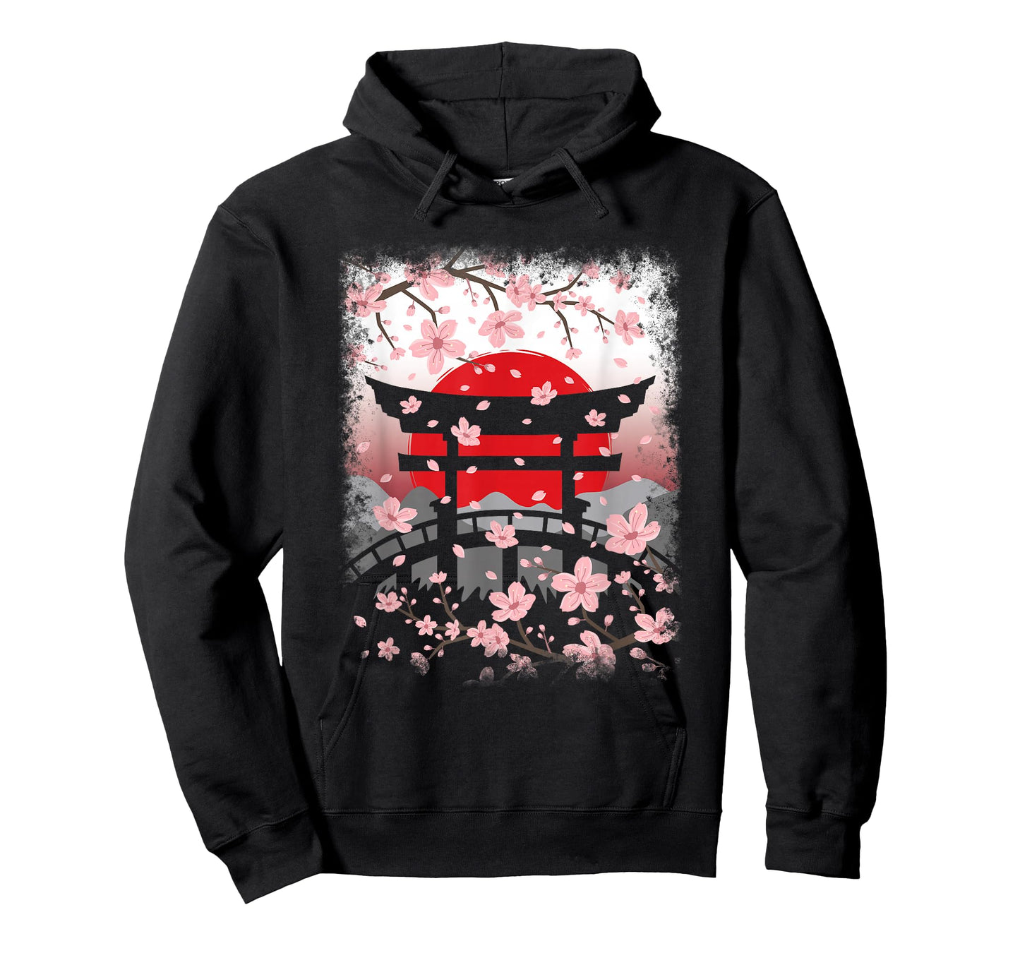 Japanese Sakura Art Cherry Blossom Vintage Japan Men Women T-Shirt