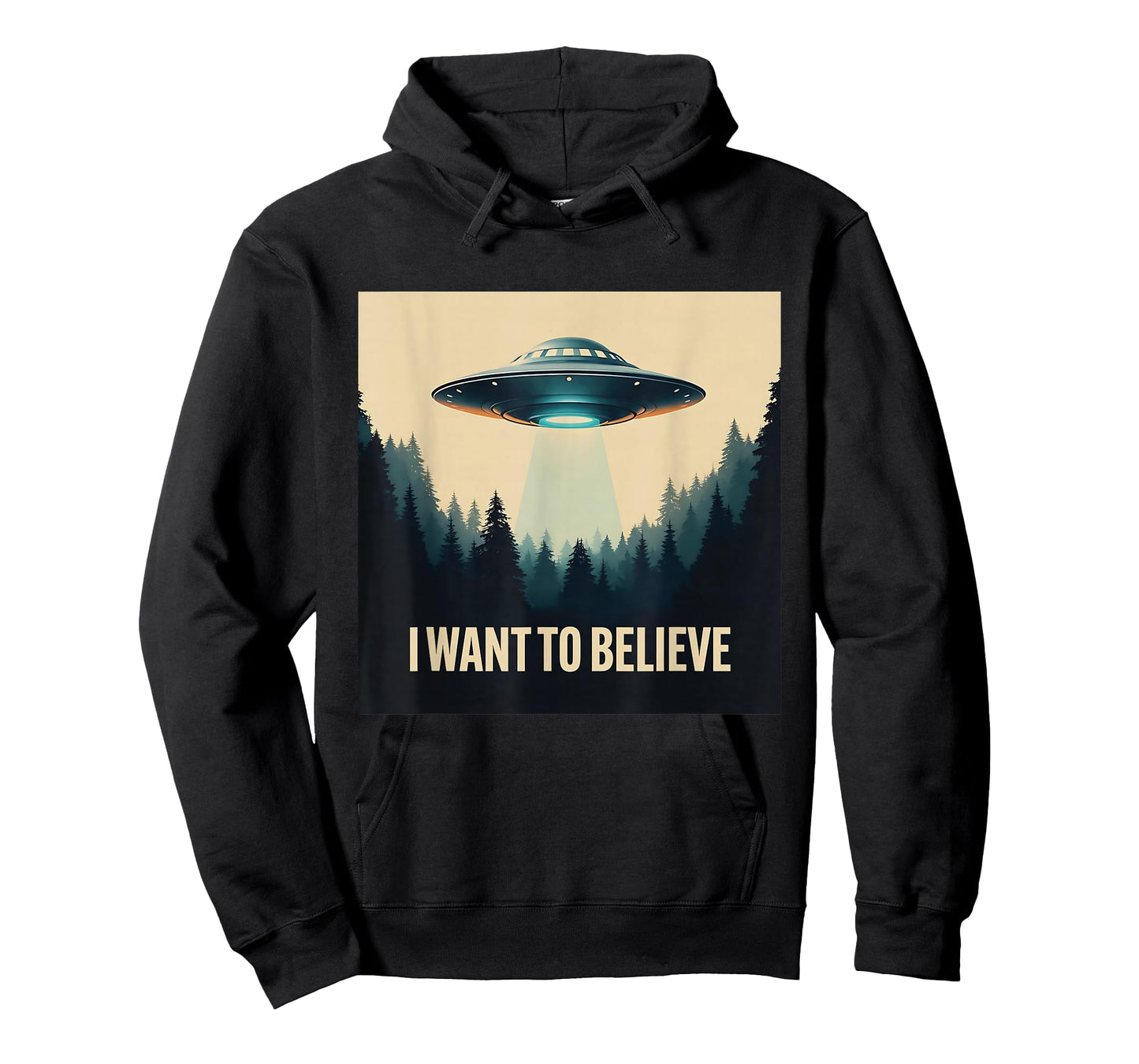 I Want To Believe Vintage UFO Alien Craft Dream Encounter T-Shirt