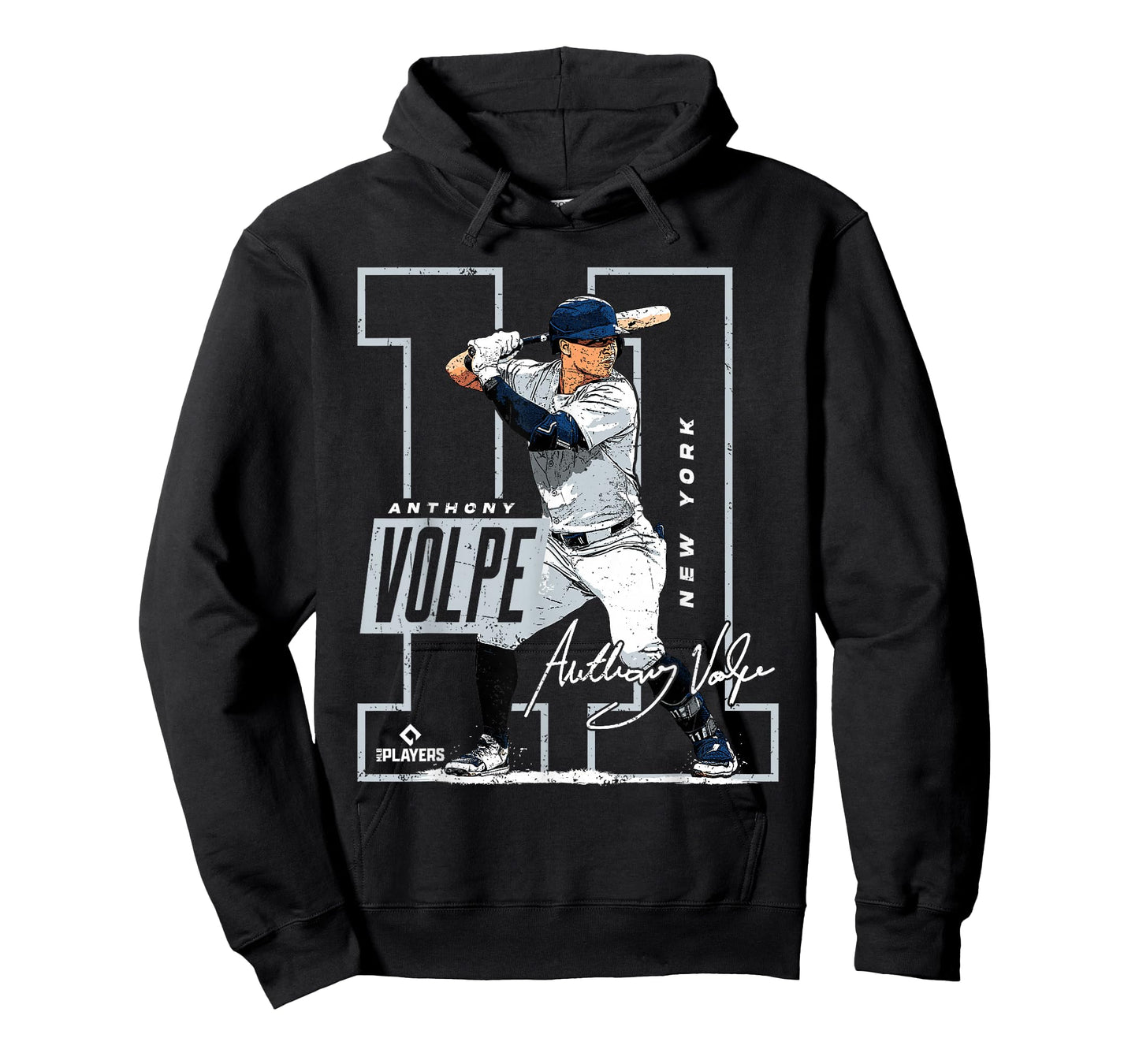 Anthony Volpe | New York Y MLB Baseball Players | MLBAVO202M T-Shirt