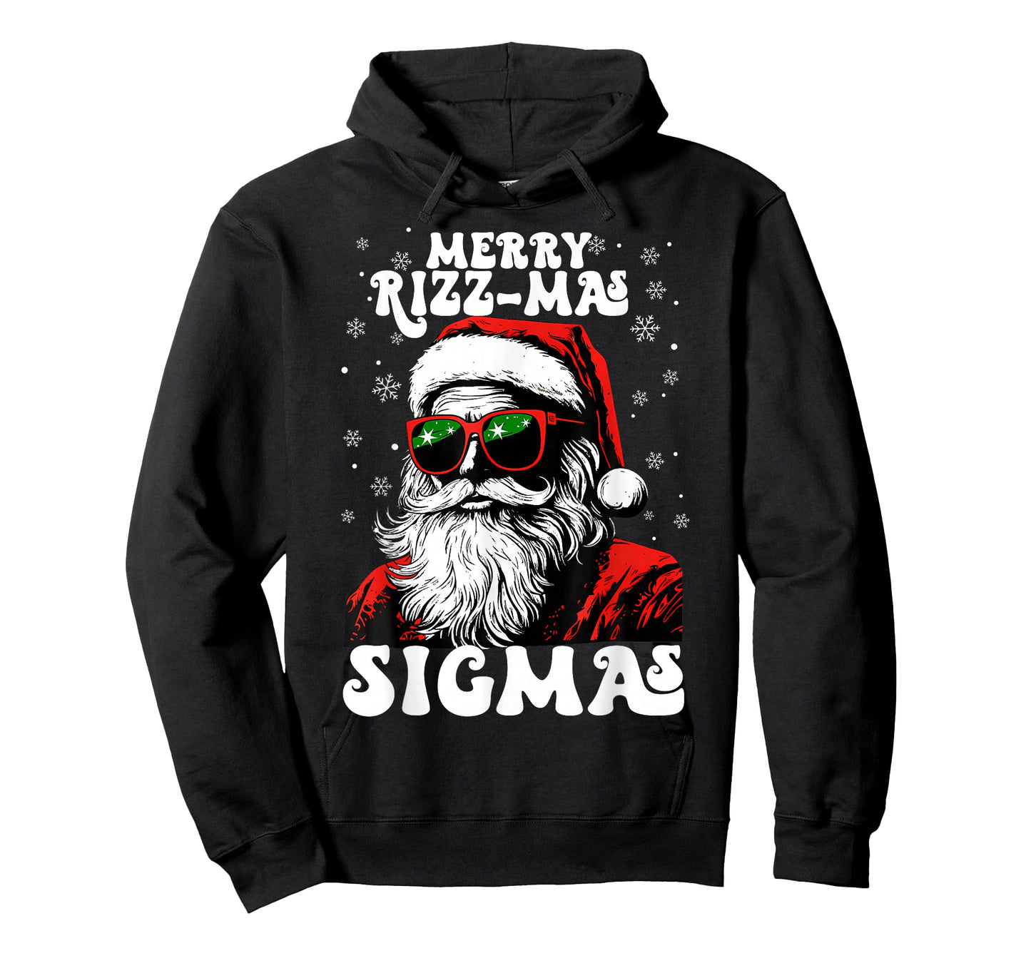 Merry Rizz Mas Sigmas Funny Gen Alpha X-Mas Santa Christmas T-Shirt