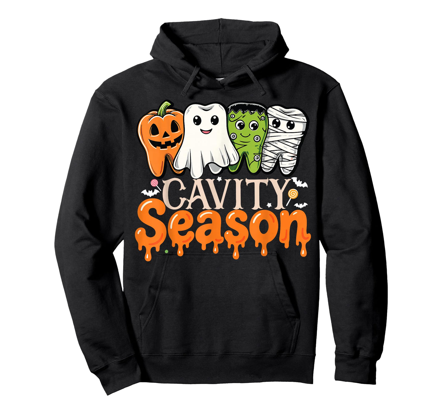 Cavity Season Halloween Tooth Funny Dental Hygienist T-Shirt