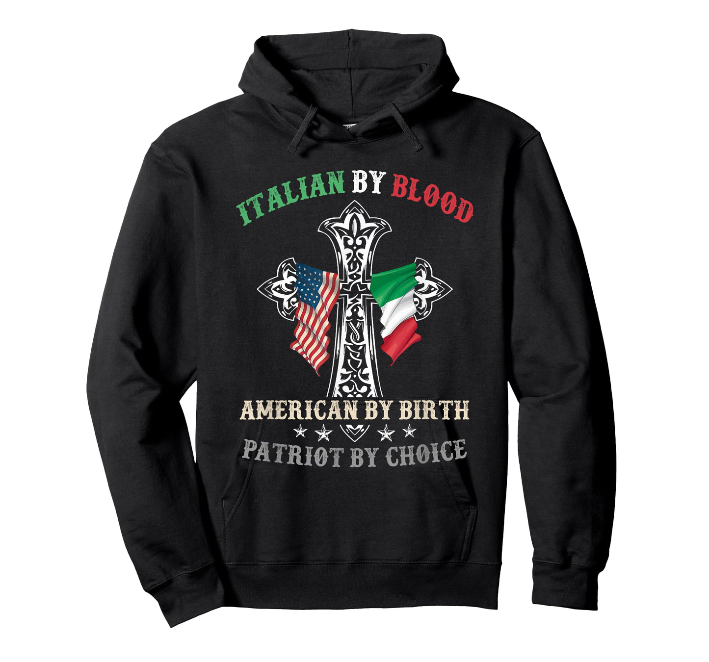 Italian by Blood American by Birth Patriot by Choice Cool T-Shirt