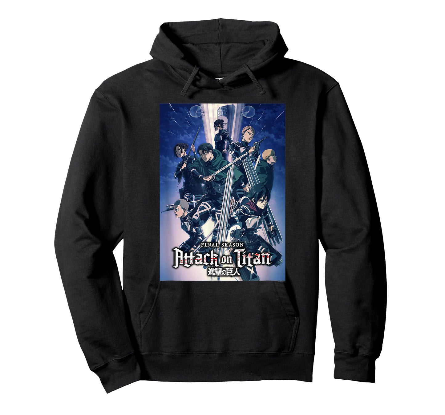 Attack on Titan Season 4 Colorful Key Art with Logo Anime T-Shirt