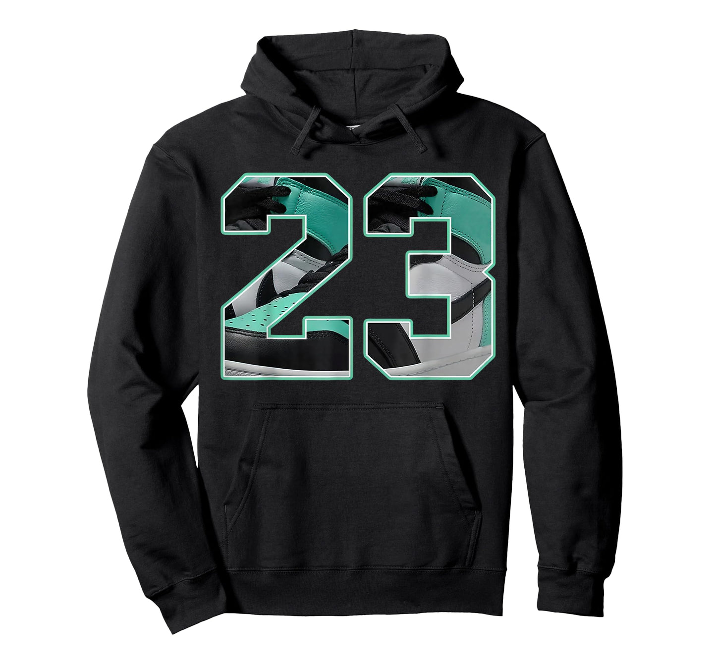 Number 23 Black Green Glow 3s Loser Lover Matching Tee T-Shirt